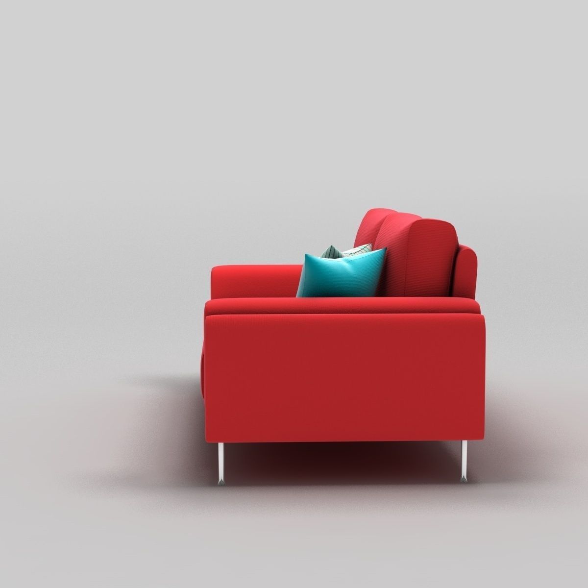 Link Sofa 3 Seat 3D model_8