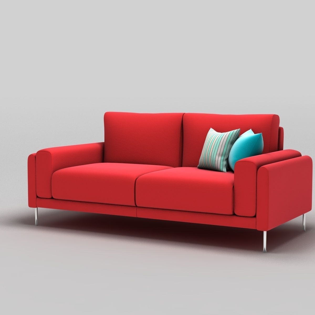 Link Sofa 3 Seat 3D model_9