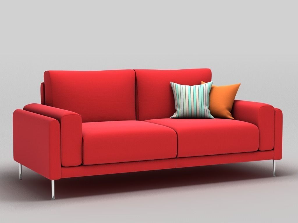Link Sofa 3 Seat 3D model_3
