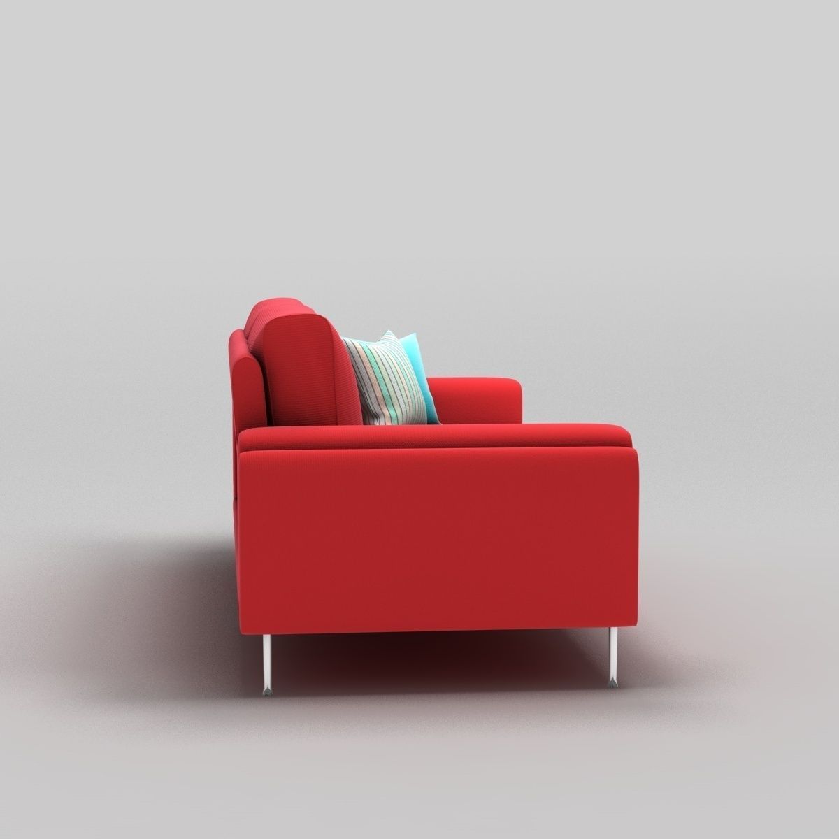 Link Sofa 3 Seat 3D model_5