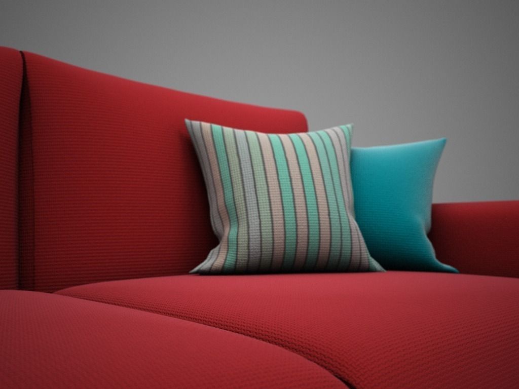Link Sofa 3 Seat 3D model_11