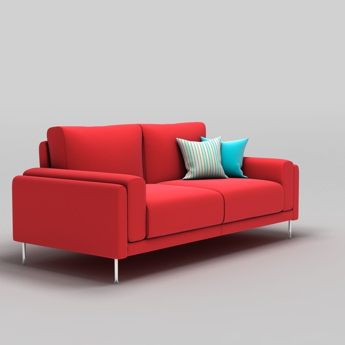 Link Sofa 3 Seat 3D model_4