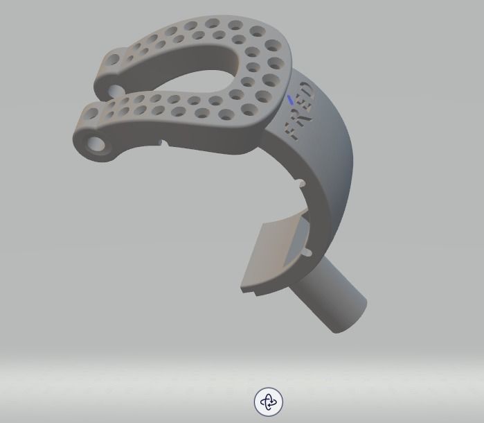 Rings FRED  F10 -CG62 3D print model_8