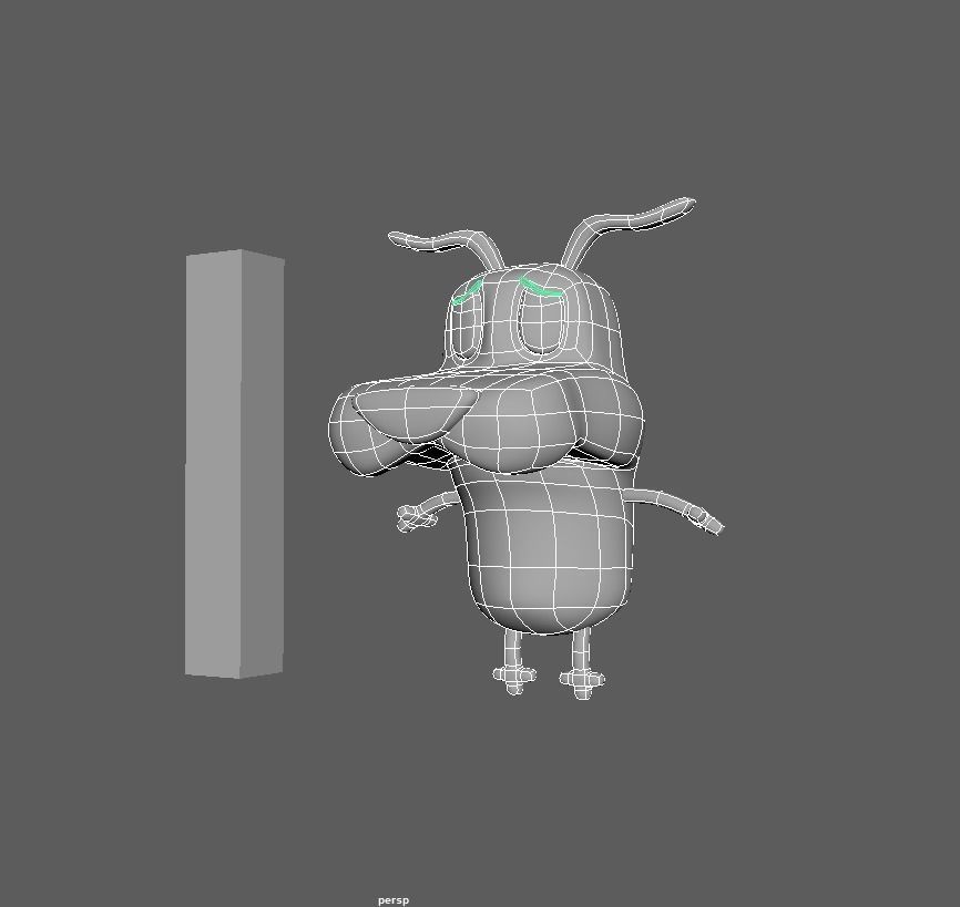 Courage the cowardly Dog 3d Printing Pose 4 3D print model_3