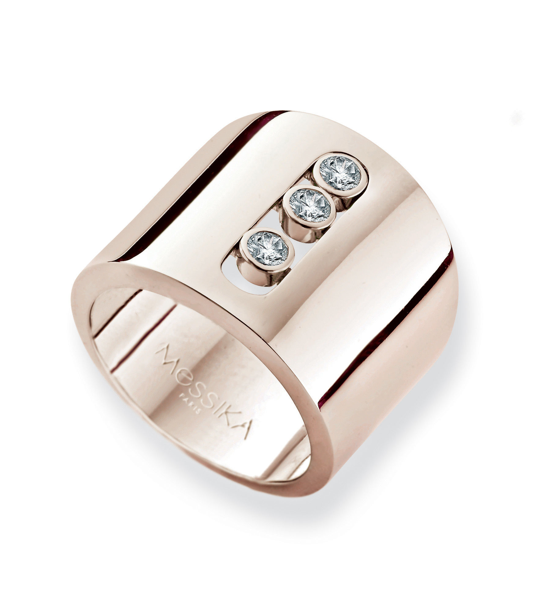 Rings anello MESSIKA-CG70 3D print model_1