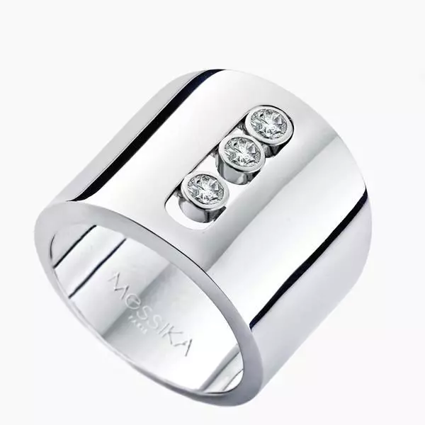 Rings anello MESSIKA-CG70 3D print model_0