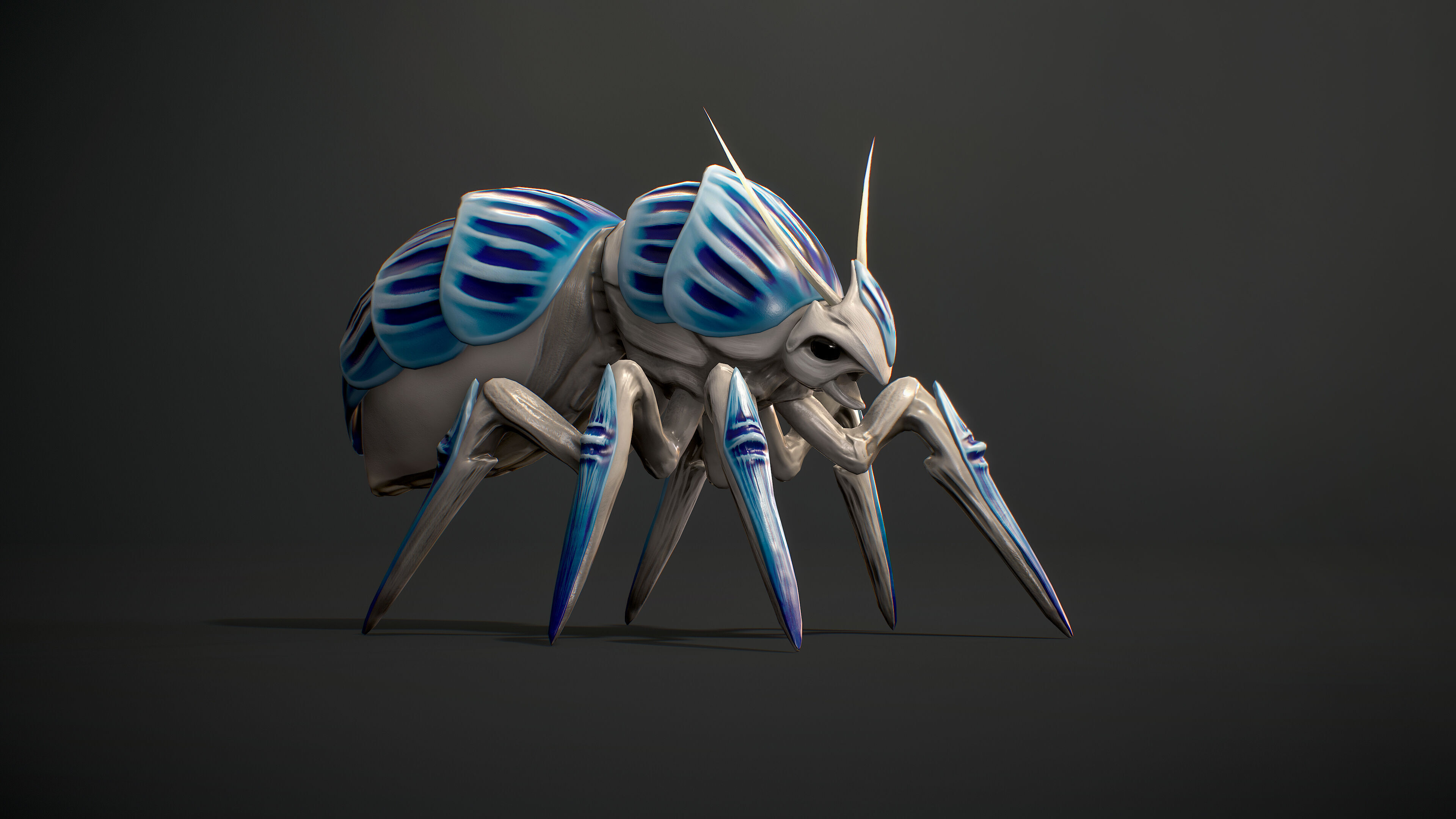 Pathfinder Bug Creature - Game Ready Low-poly 3D model Low-poly 3D model_9