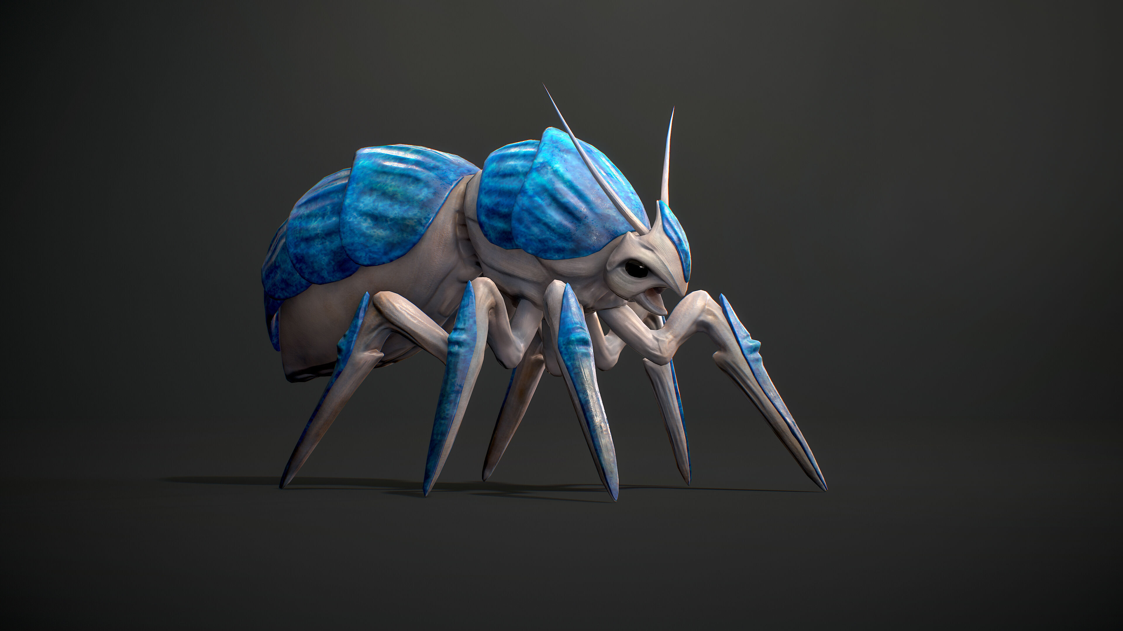 Pathfinder Bug Creature - Game Ready Low-poly 3D model Low-poly 3D model_4