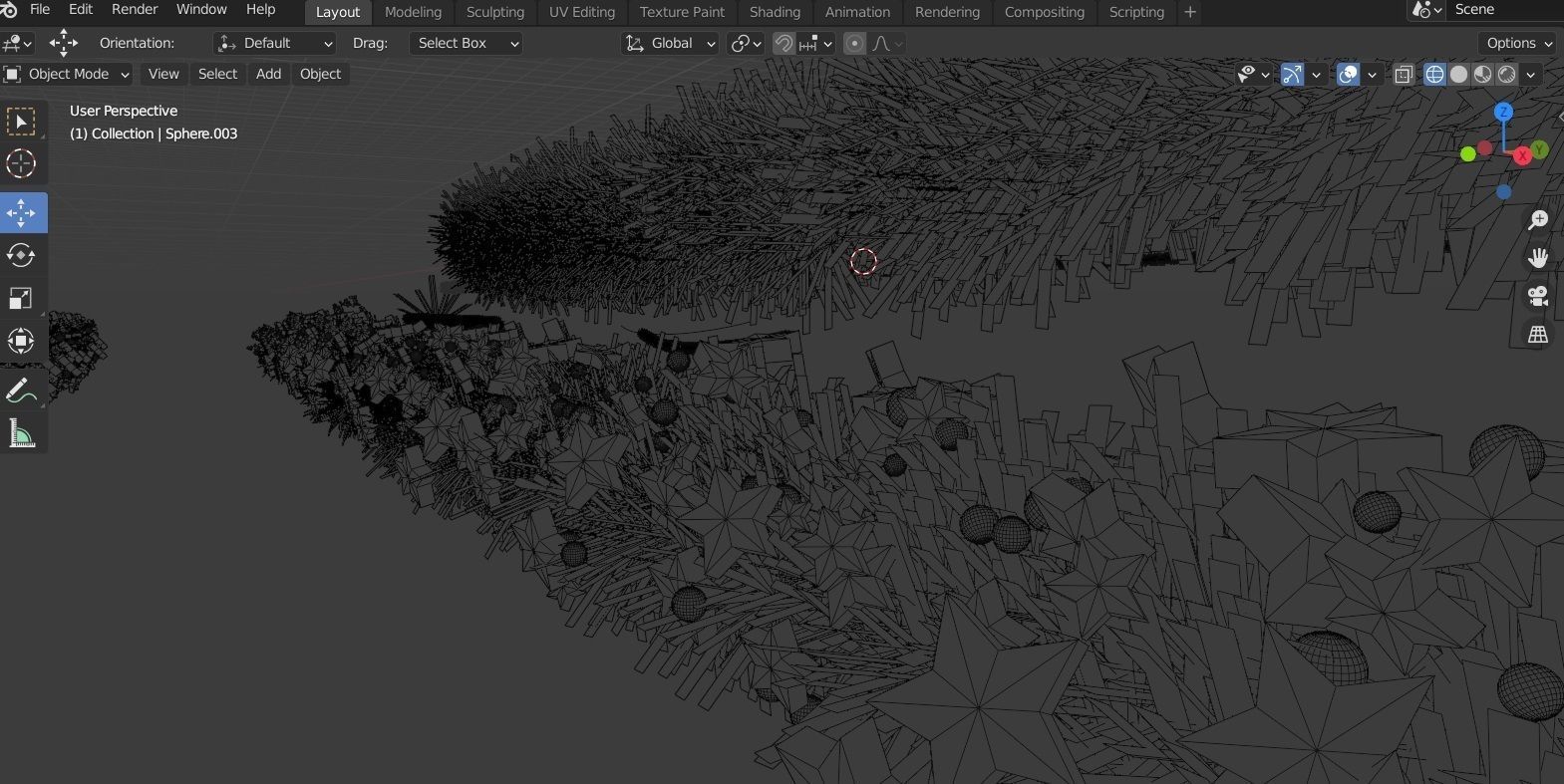 Streamers SET and a ready Garland for Christmas and New year 3D model_12