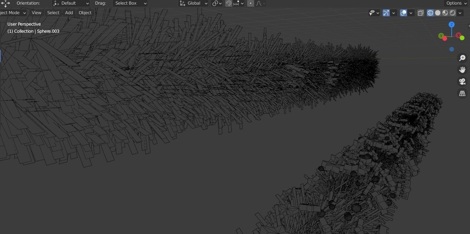 Streamers SET and a ready Garland for Christmas and New year 3D model_11