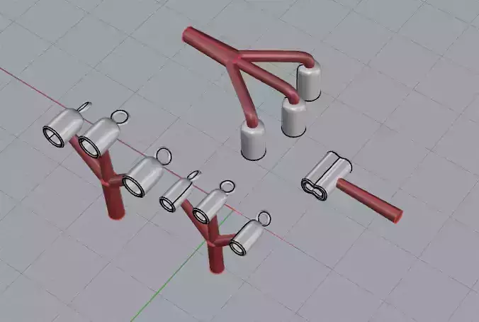 tombolini per collana-BOBINS FOR NECHLACE-CG80