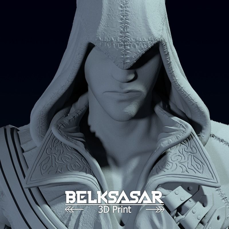 Assassins creed 2 Fanart - Ezio Auditore 3D print model_15