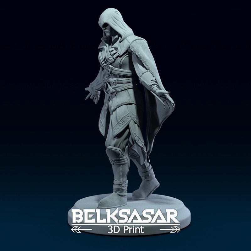 Assassins creed 2 Fanart - Ezio Auditore 3D print model_1