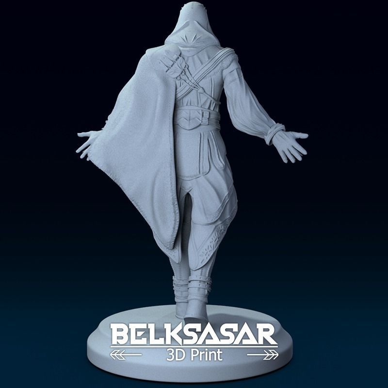 Assassins creed 2 Fanart - Ezio Auditore 3D print model_3