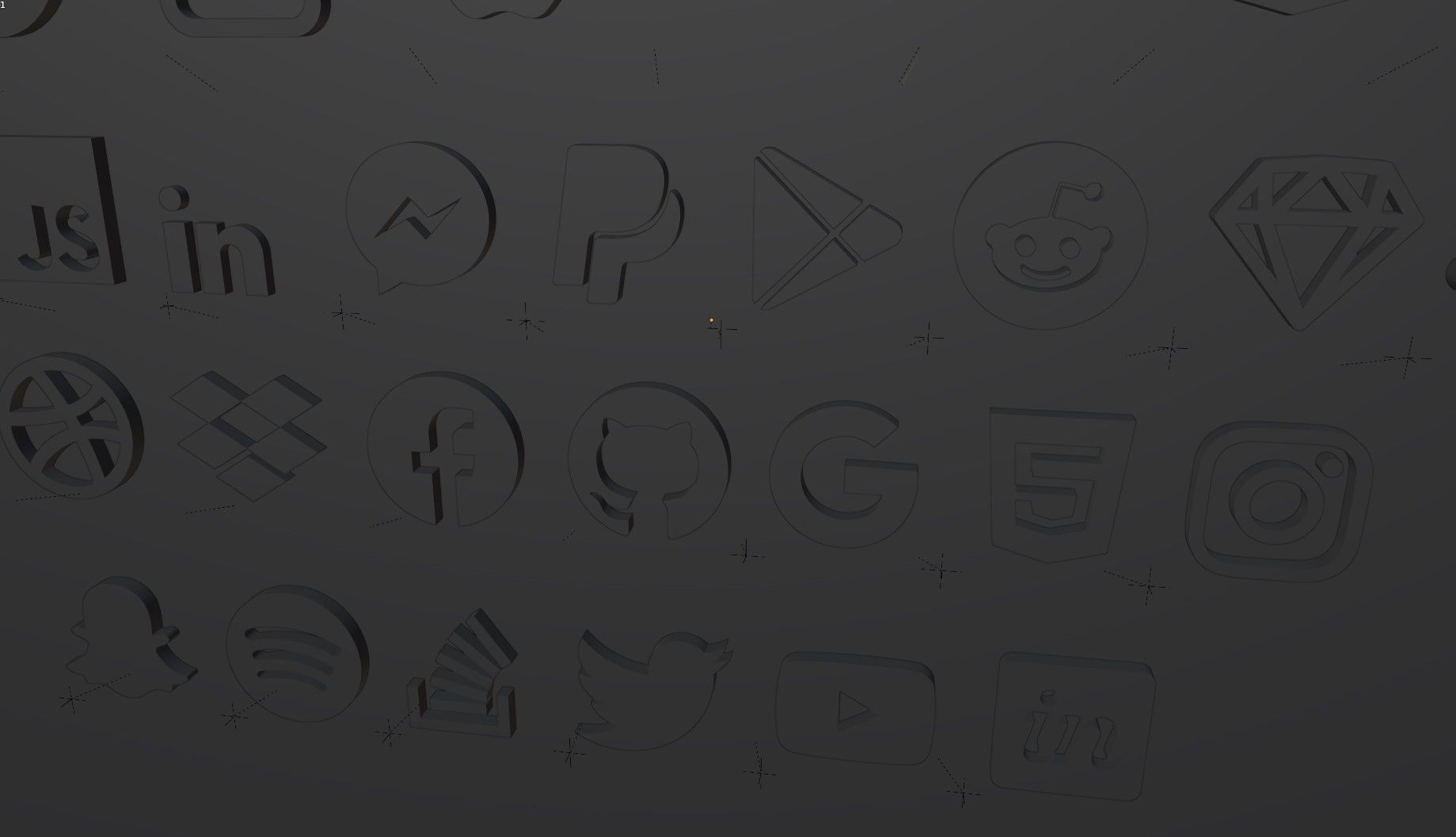 3D Brand Logos Free low-poly 3D model_29