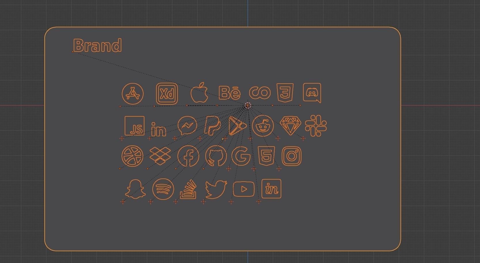 3D Brand Logos Free low-poly 3D model_22