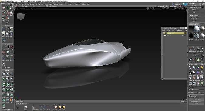 Spaceship sci fi Free DOWNLOAD  part first Free 3D model