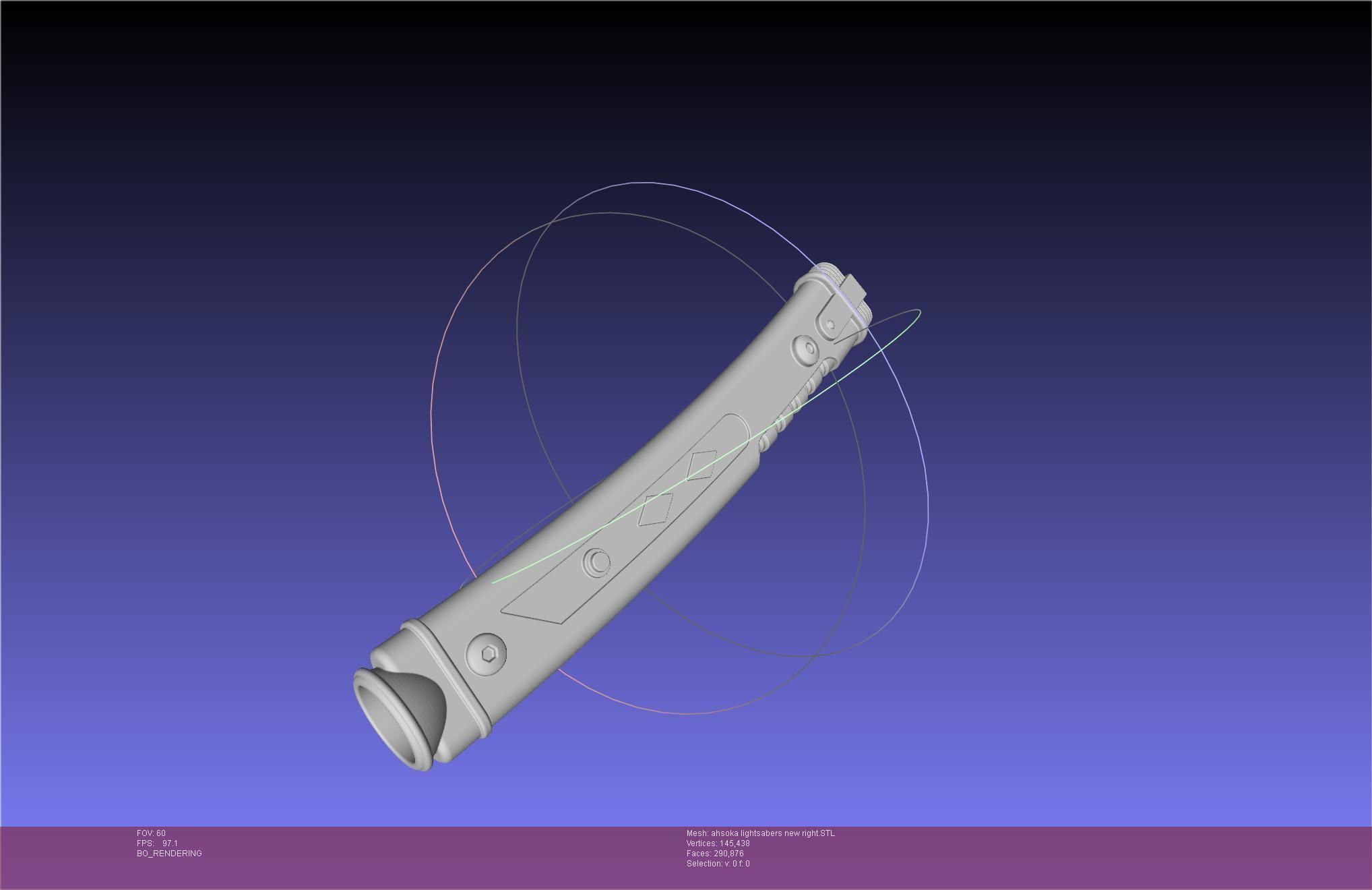 Star Wars Ahsoka Tano New Lightsabers 3D print model_104