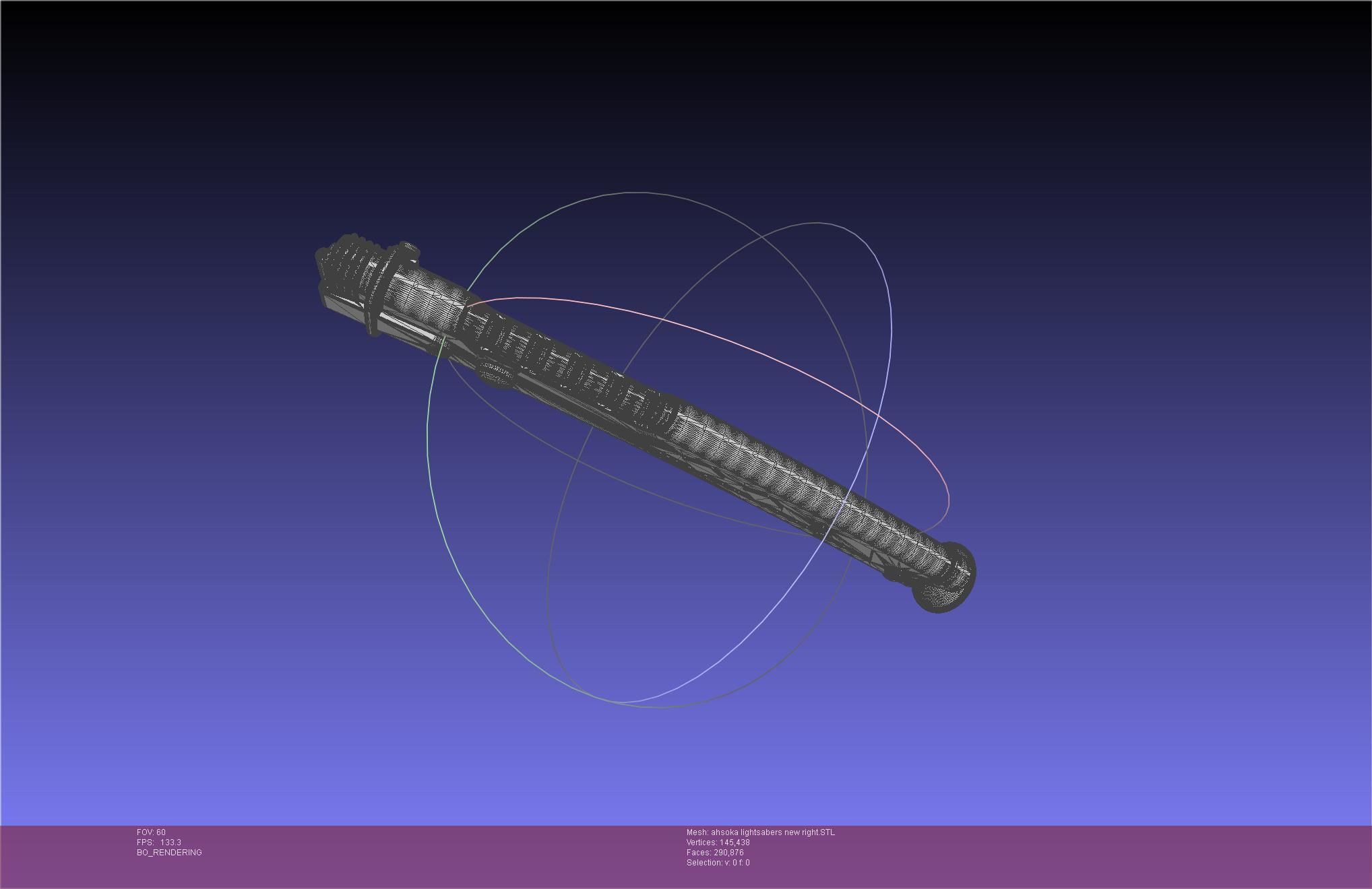 Star Wars Ahsoka Tano New Lightsabers 3D print model_110