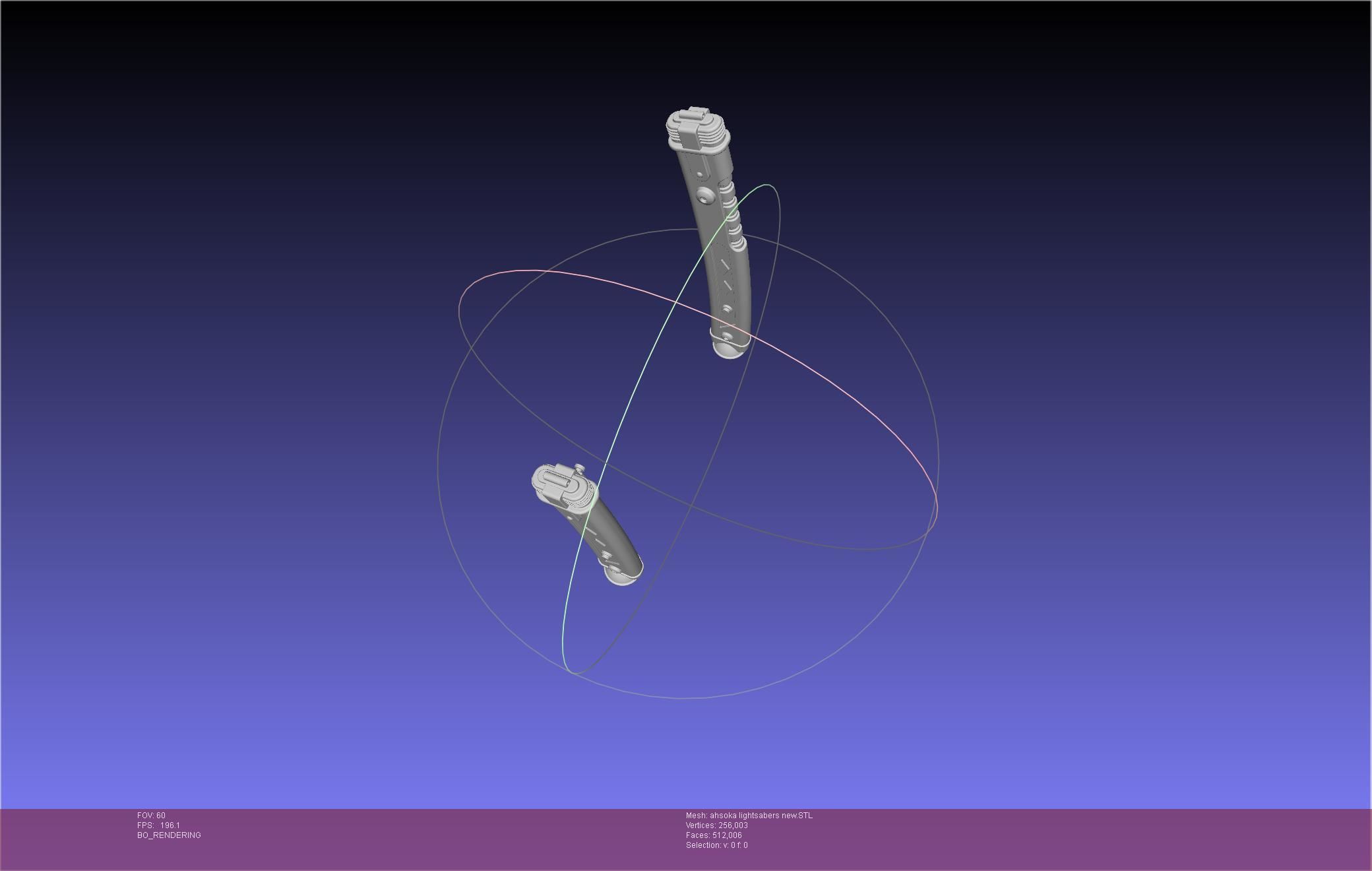 Star Wars Ahsoka Tano New Lightsabers 3D print model_42