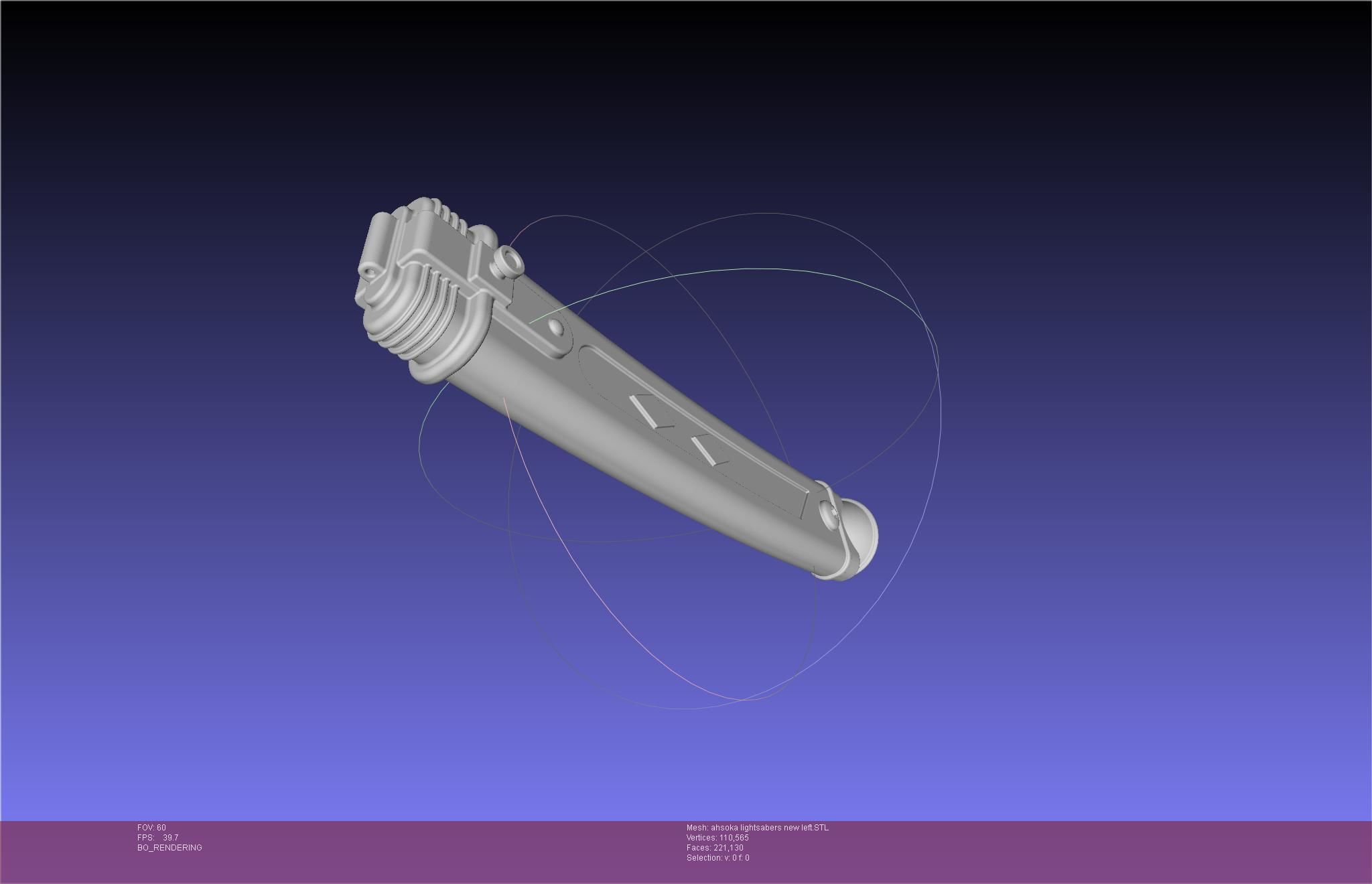 Star Wars Ahsoka Tano New Lightsabers 3D print model_130