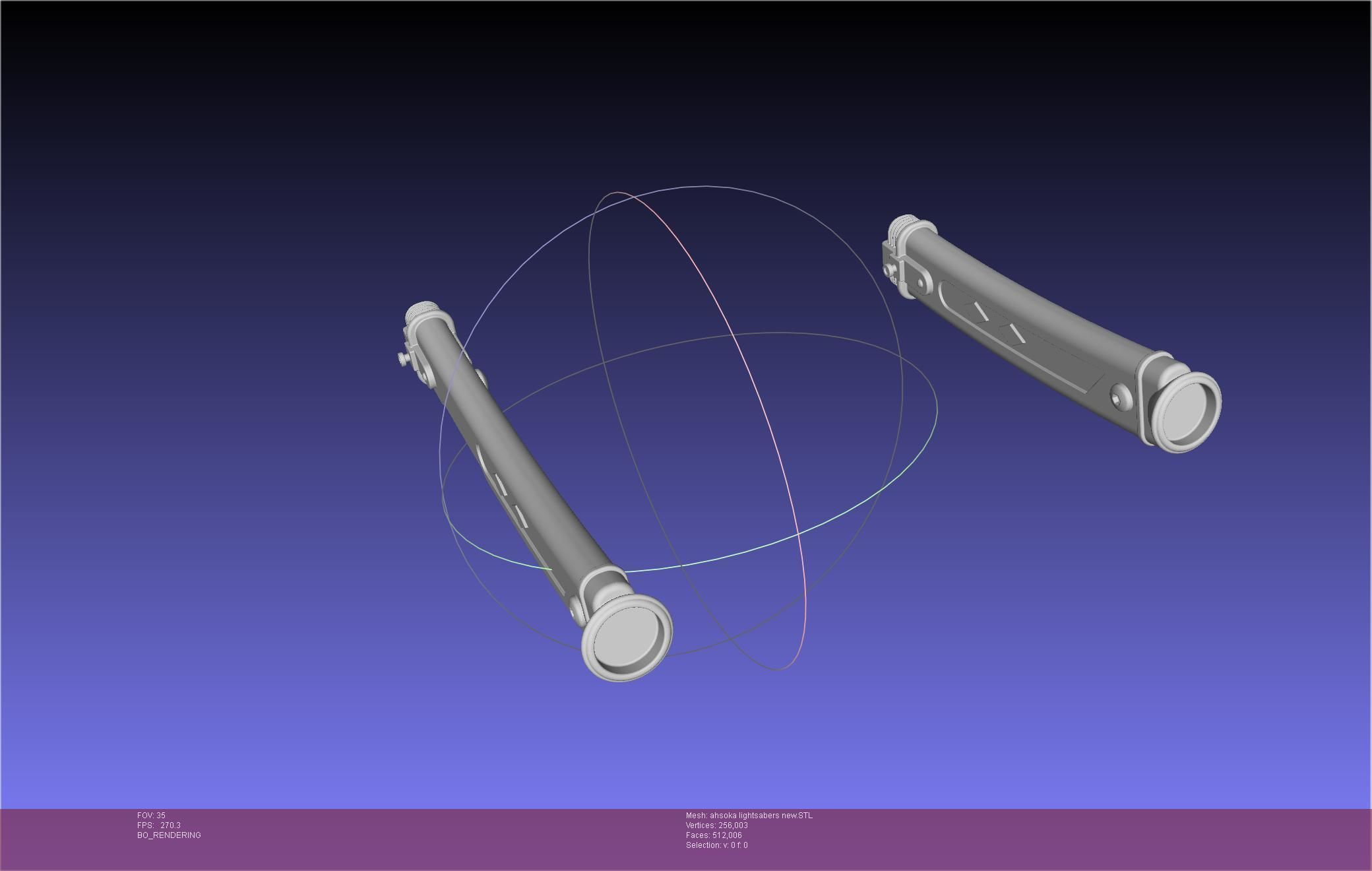 Star Wars Ahsoka Tano New Lightsabers 3D print model_90