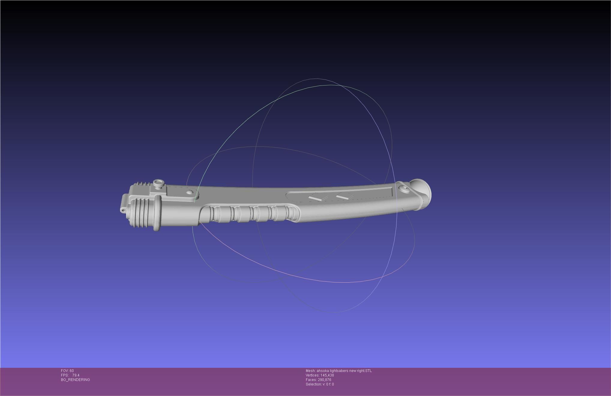 Star Wars Ahsoka Tano New Lightsabers 3D print model_109