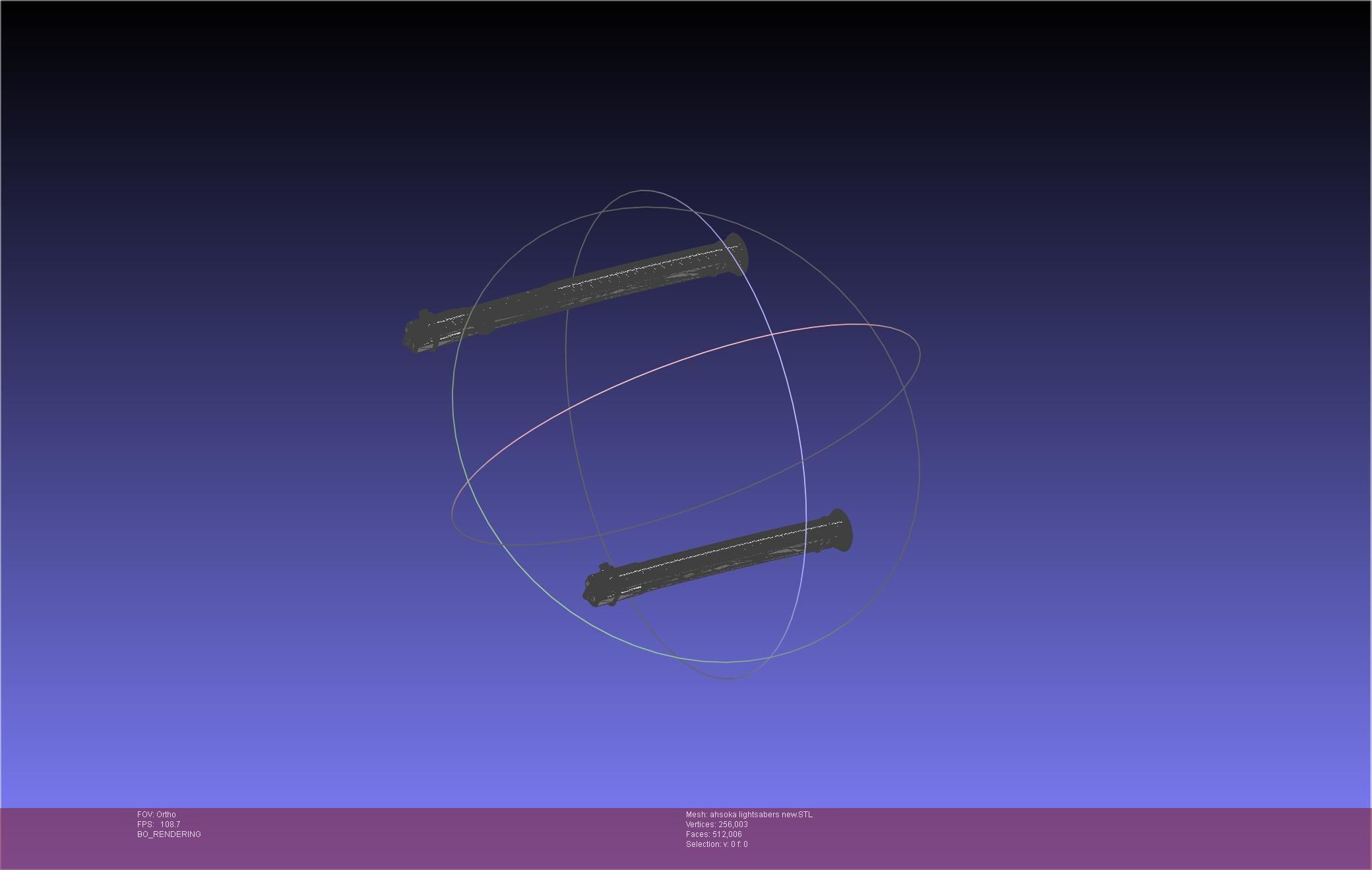 Star Wars Ahsoka Tano New Lightsabers 3D print model_75