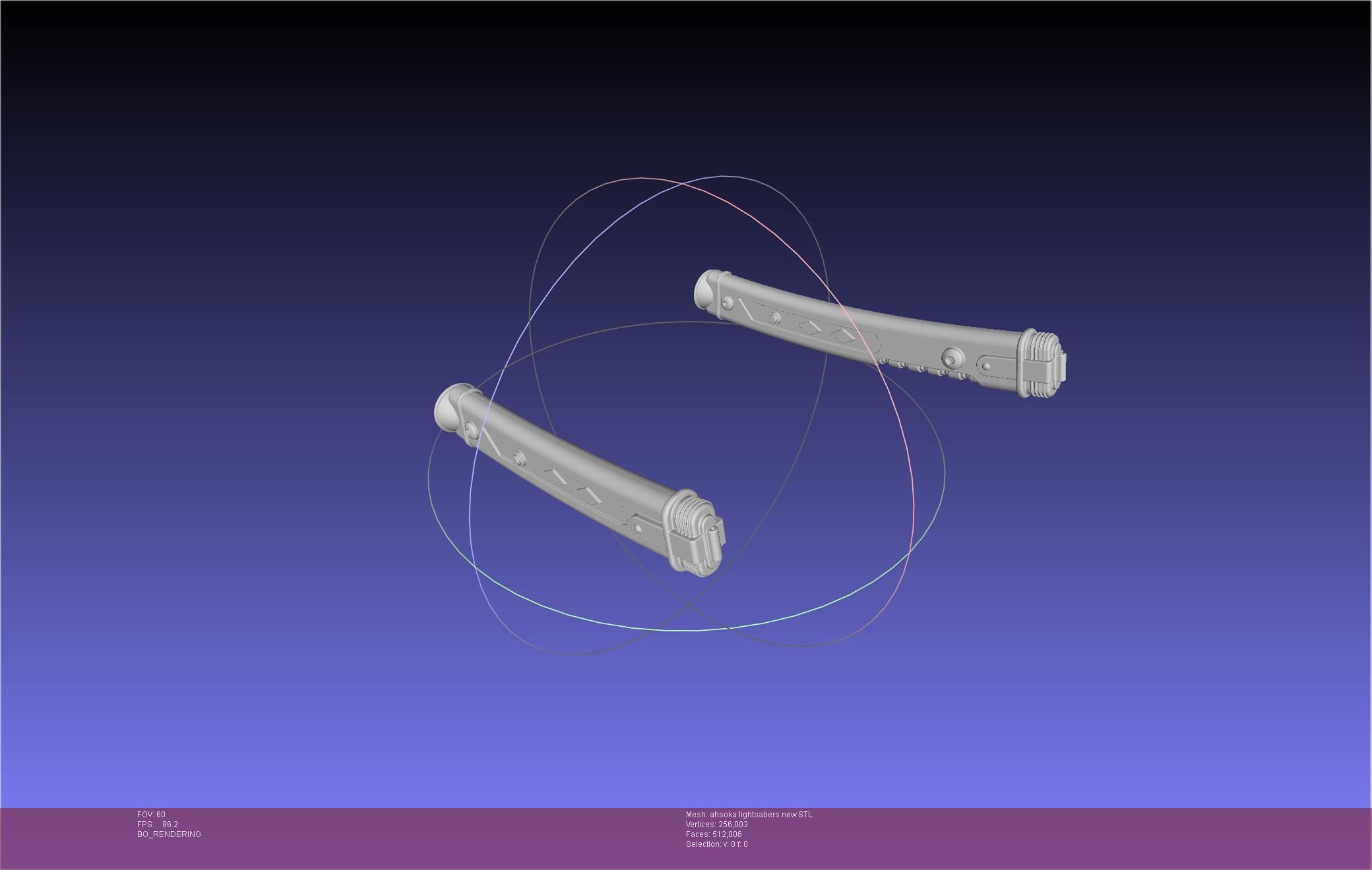 Star Wars Ahsoka Tano New Lightsabers 3D print model_9