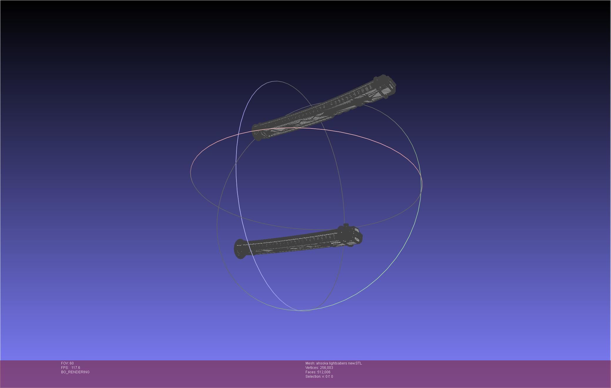 Star Wars Ahsoka Tano New Lightsabers 3D print model_63