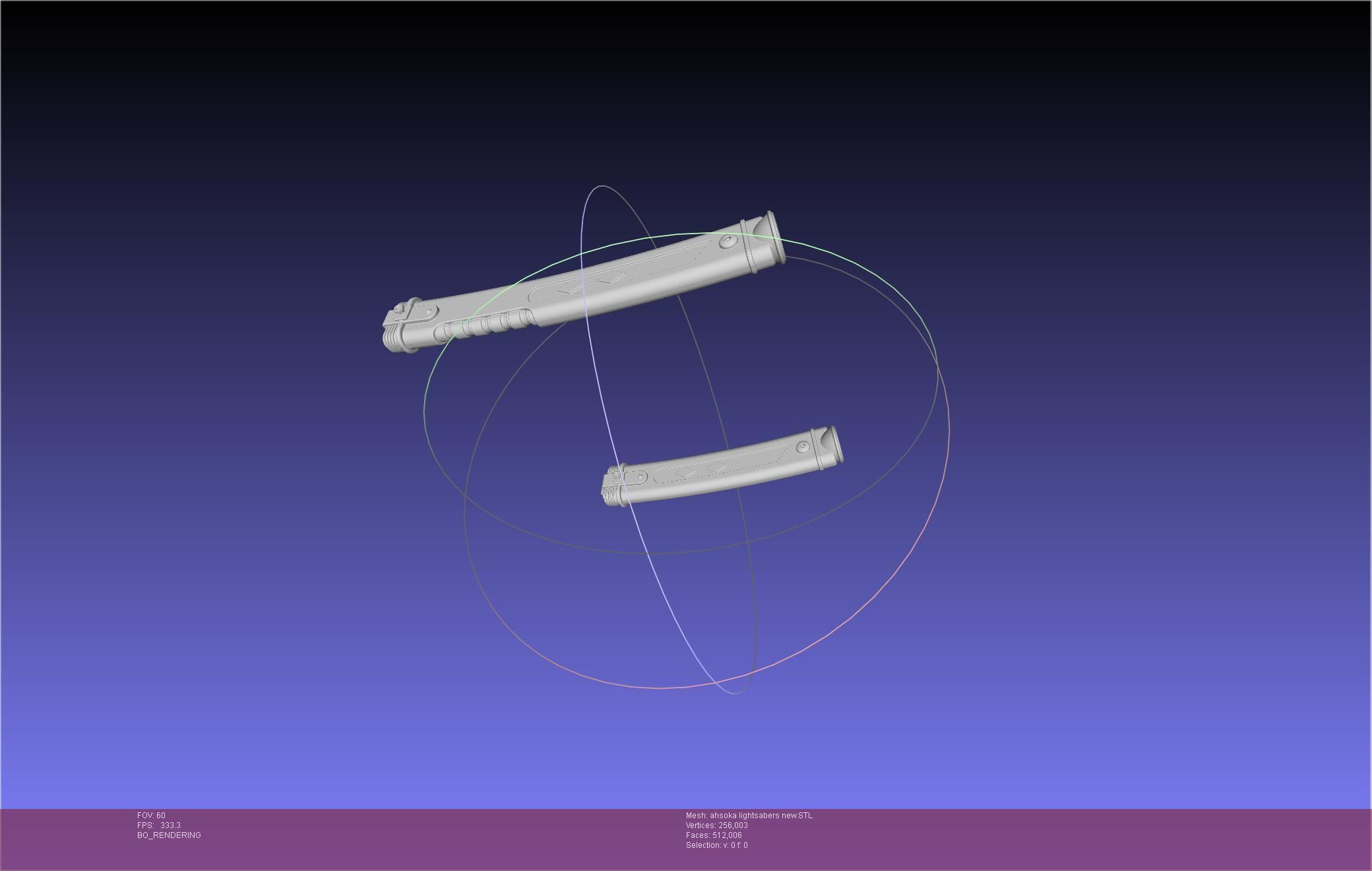 Star Wars Ahsoka Tano New Lightsabers 3D print model_41