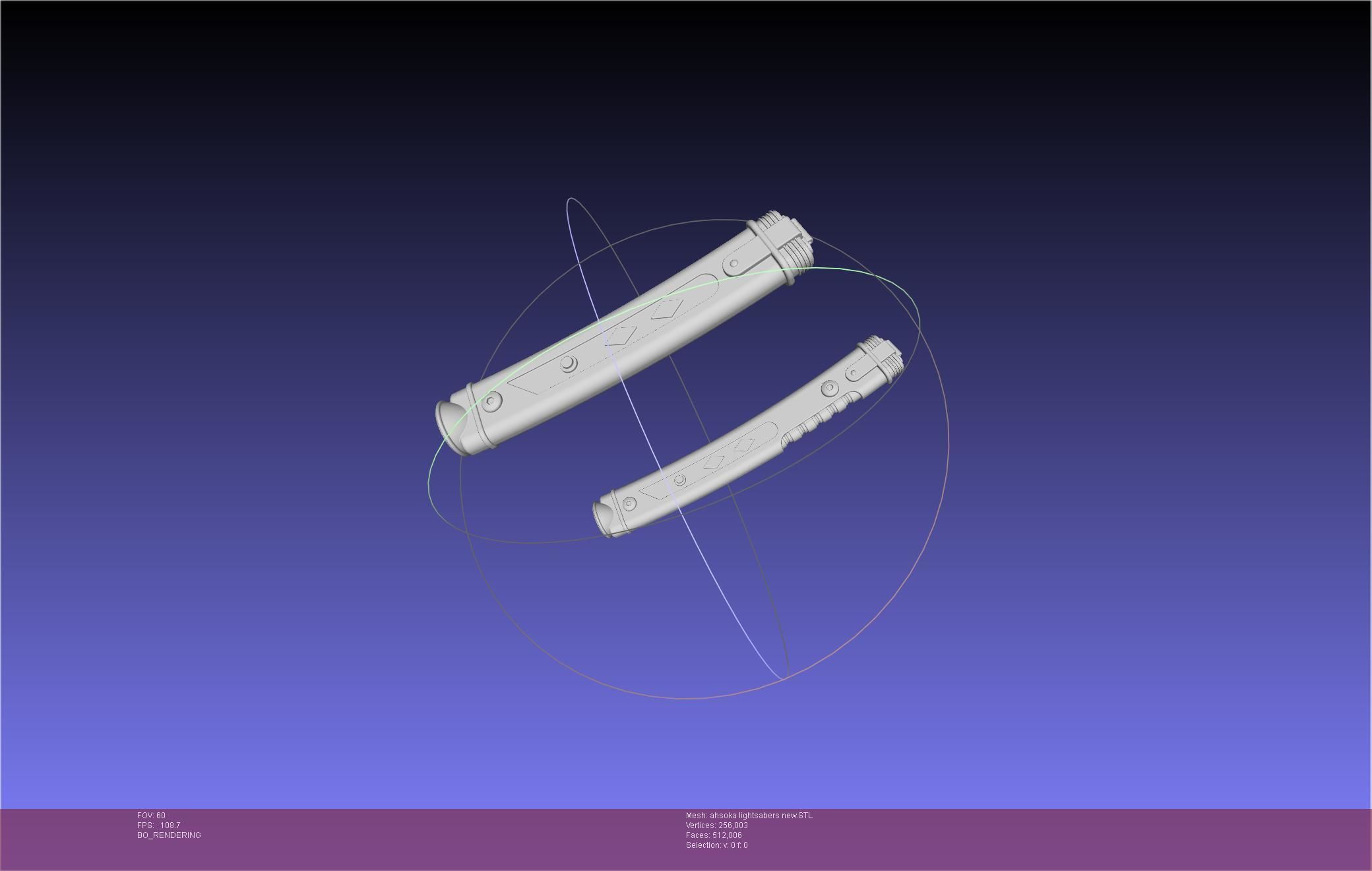 Star Wars Ahsoka Tano New Lightsabers 3D print model_30