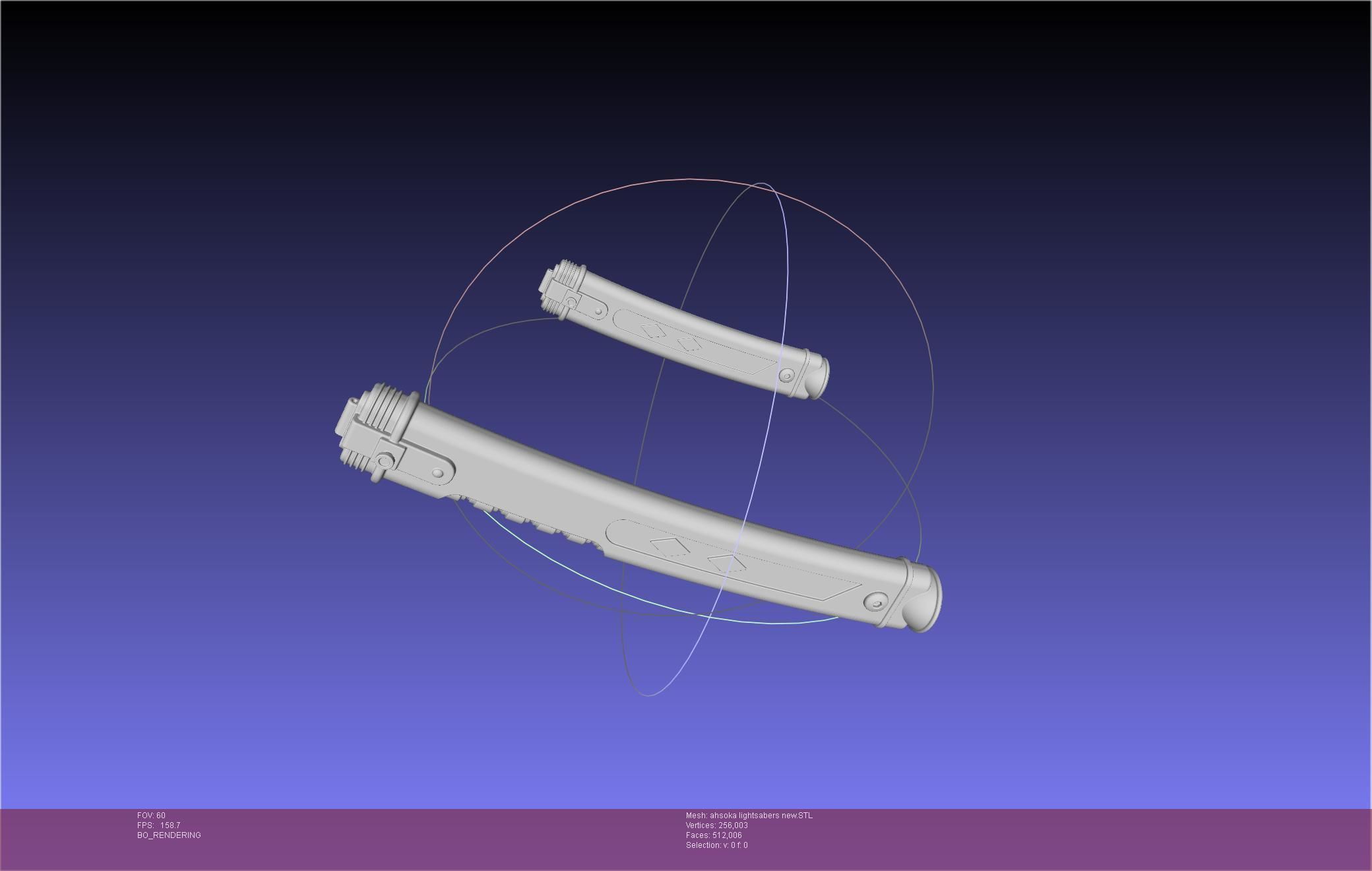 Star Wars Ahsoka Tano New Lightsabers 3D print model_28