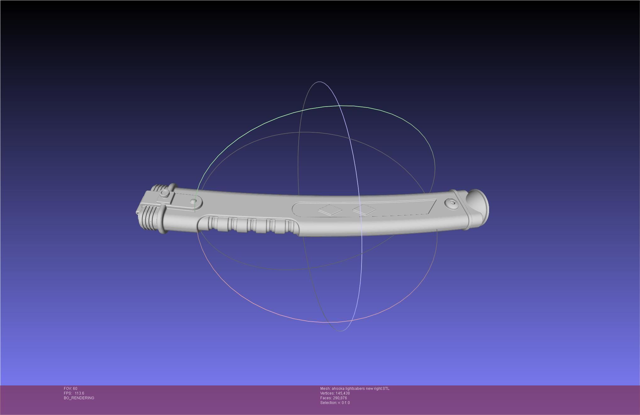 Star Wars Ahsoka Tano New Lightsabers 3D print model_108