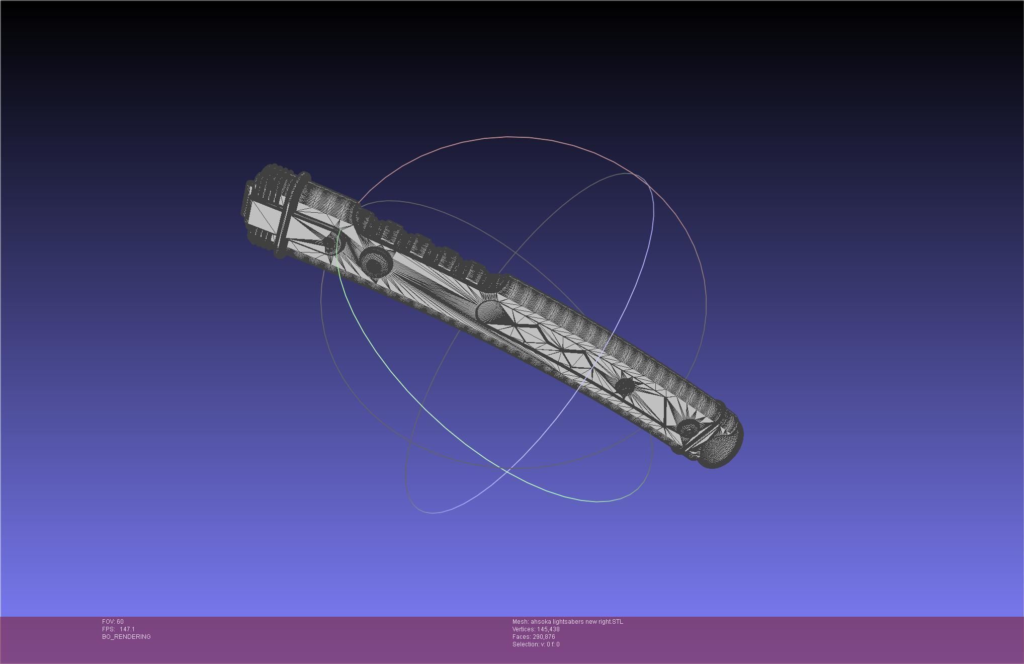 Star Wars Ahsoka Tano New Lightsabers 3D print model_111