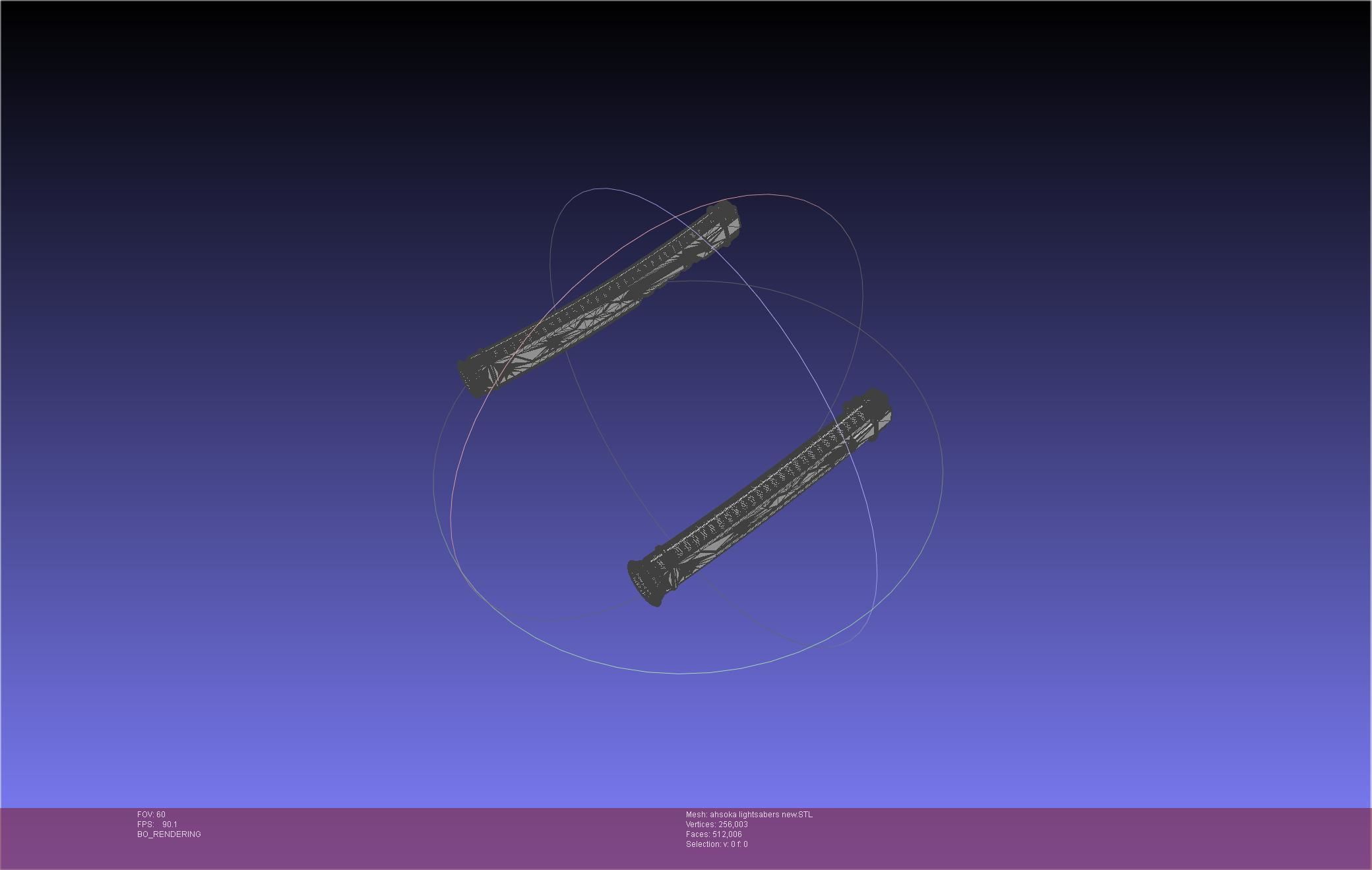 Star Wars Ahsoka Tano New Lightsabers 3D print model_51