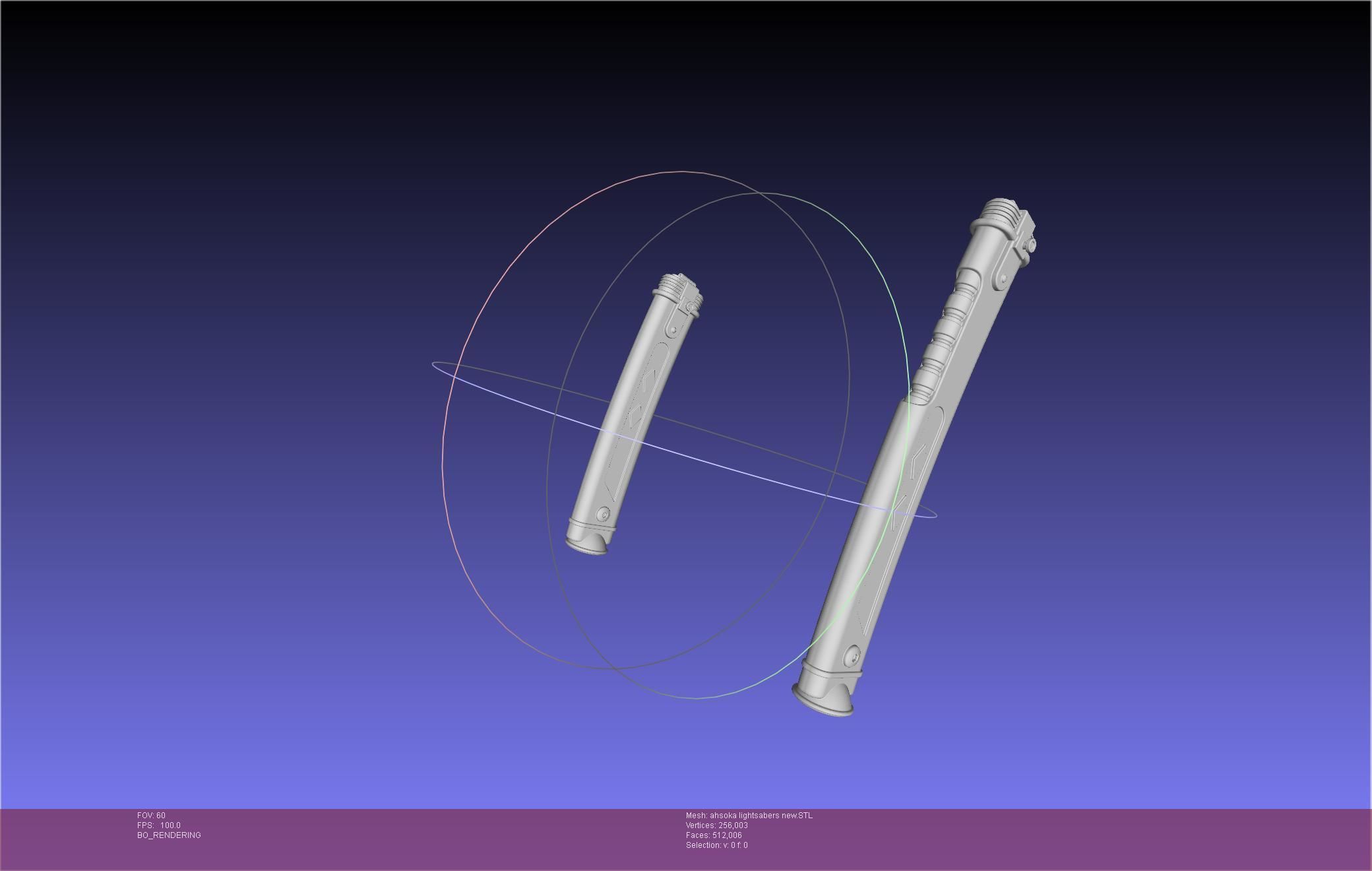 Star Wars Ahsoka Tano New Lightsabers 3D print model_35