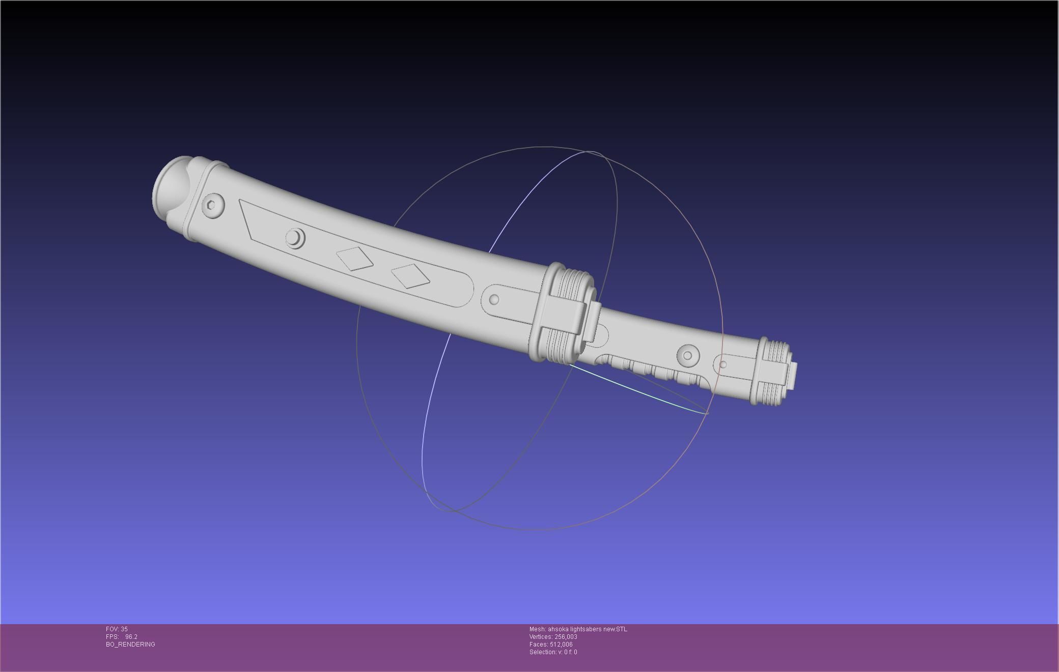 Star Wars Ahsoka Tano New Lightsabers 3D print model_99
