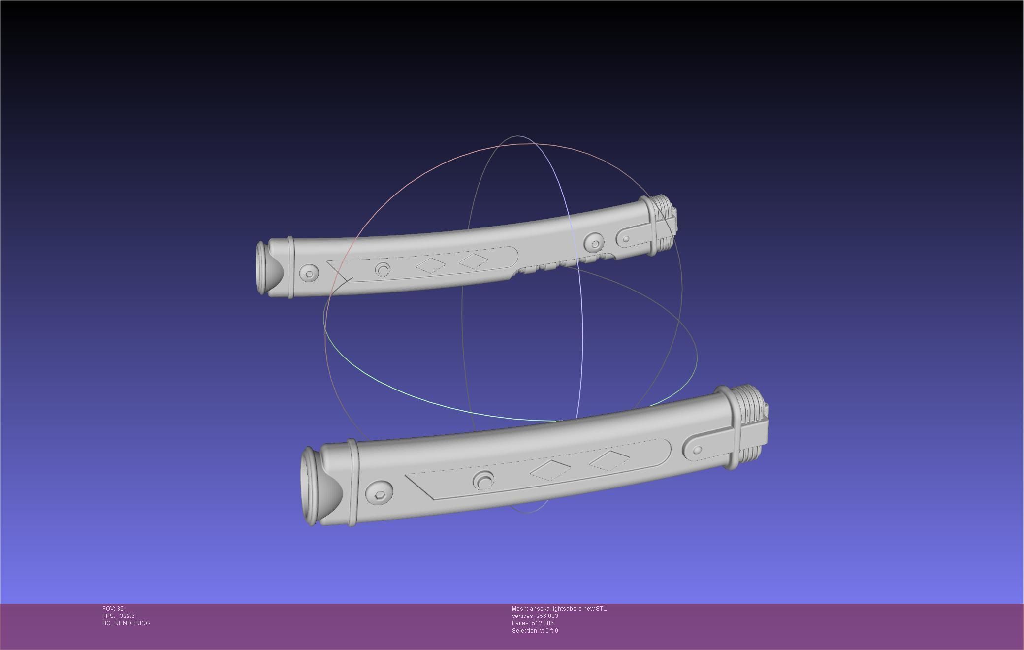 Star Wars Ahsoka Tano New Lightsabers 3D print model_92