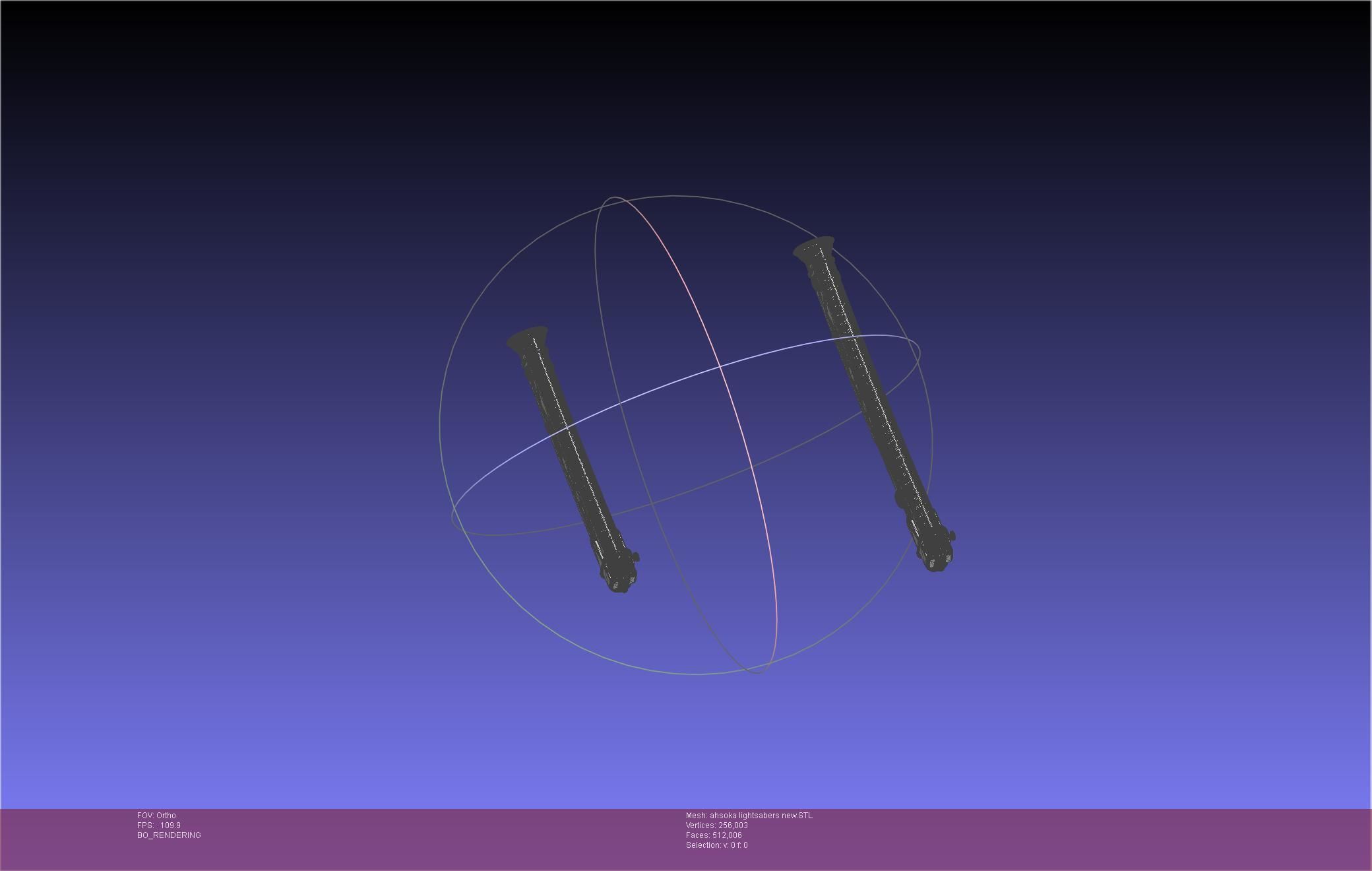 Star Wars Ahsoka Tano New Lightsabers 3D print model_73