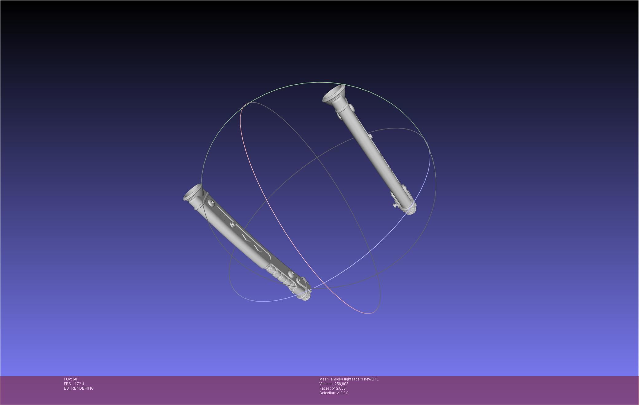 Star Wars Ahsoka Tano New Lightsabers 3D print model_17