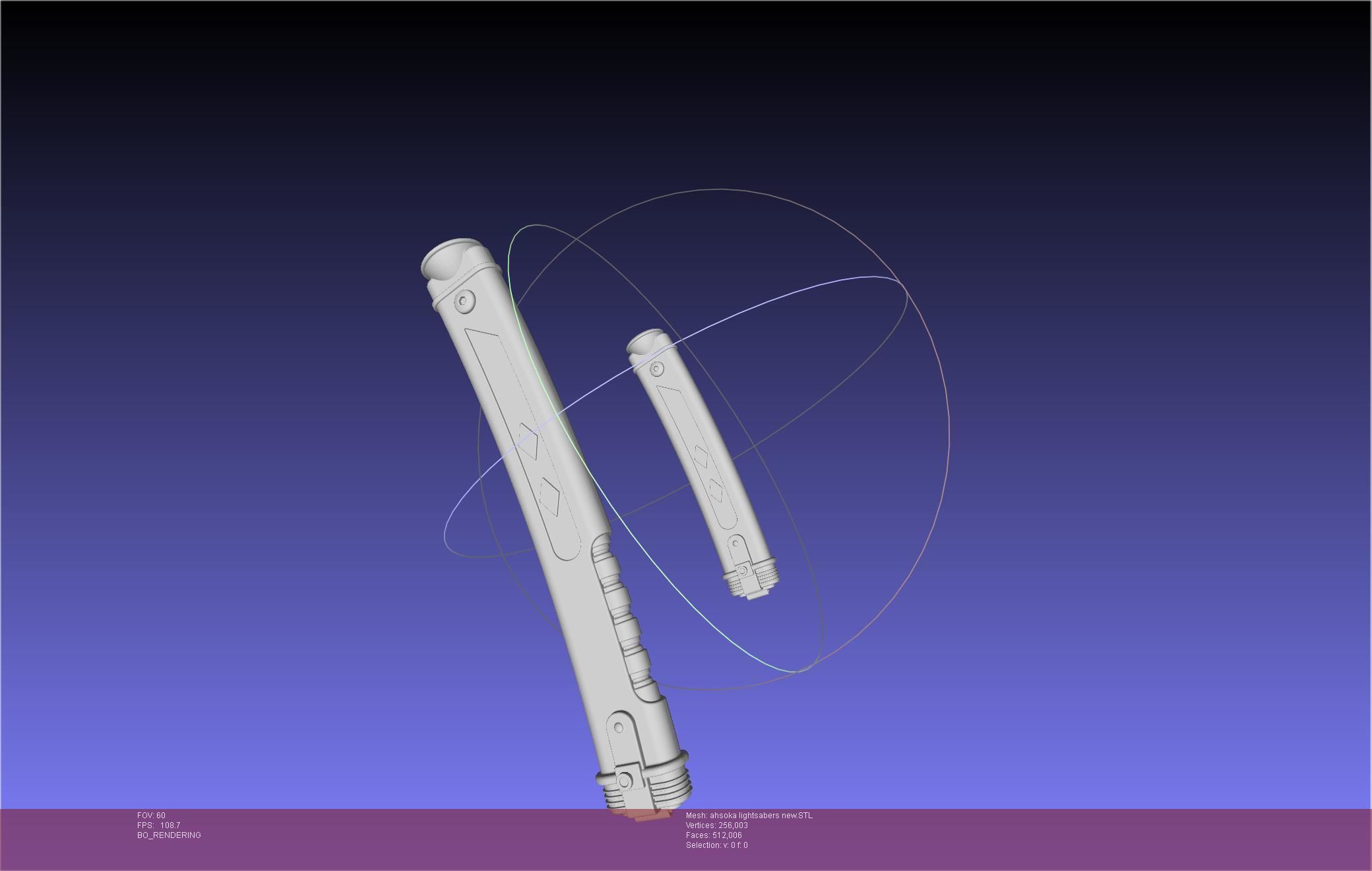 Star Wars Ahsoka Tano New Lightsabers 3D print model_19