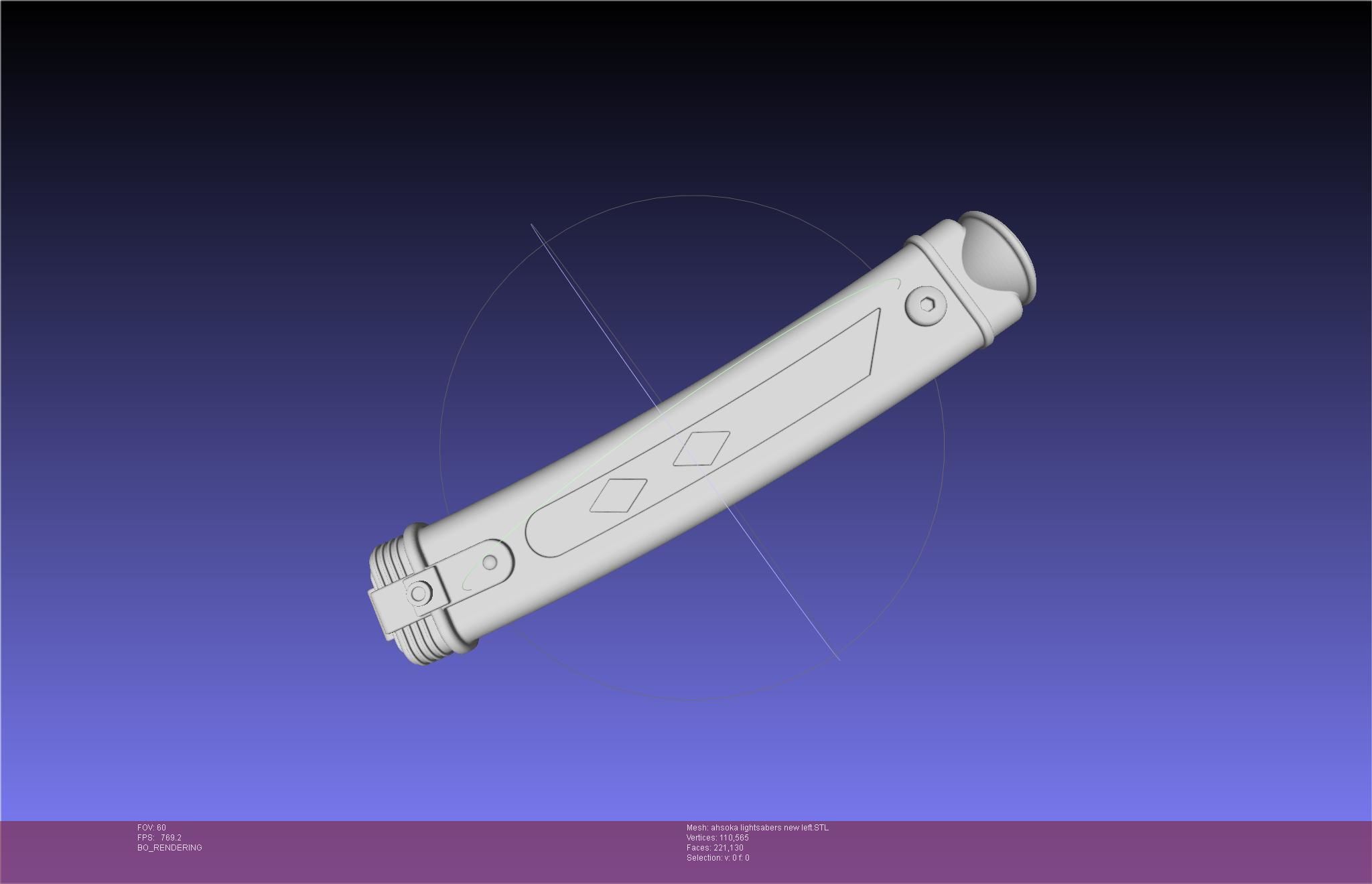 Star Wars Ahsoka Tano New Lightsabers 3D print model_145