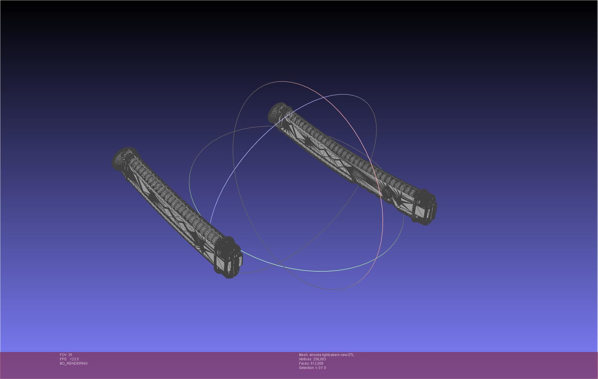 Star Wars Ahsoka Tano New Lightsabers 3D print model_83