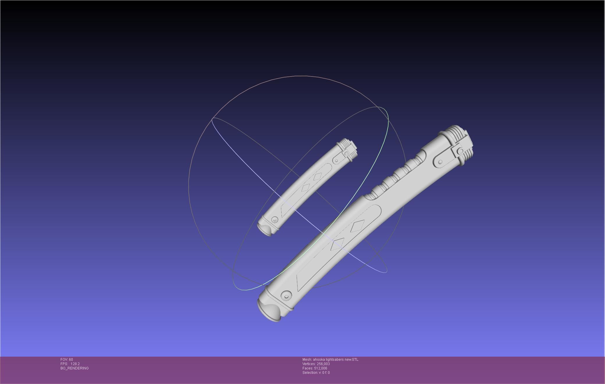 Star Wars Ahsoka Tano New Lightsabers 3D print model_24