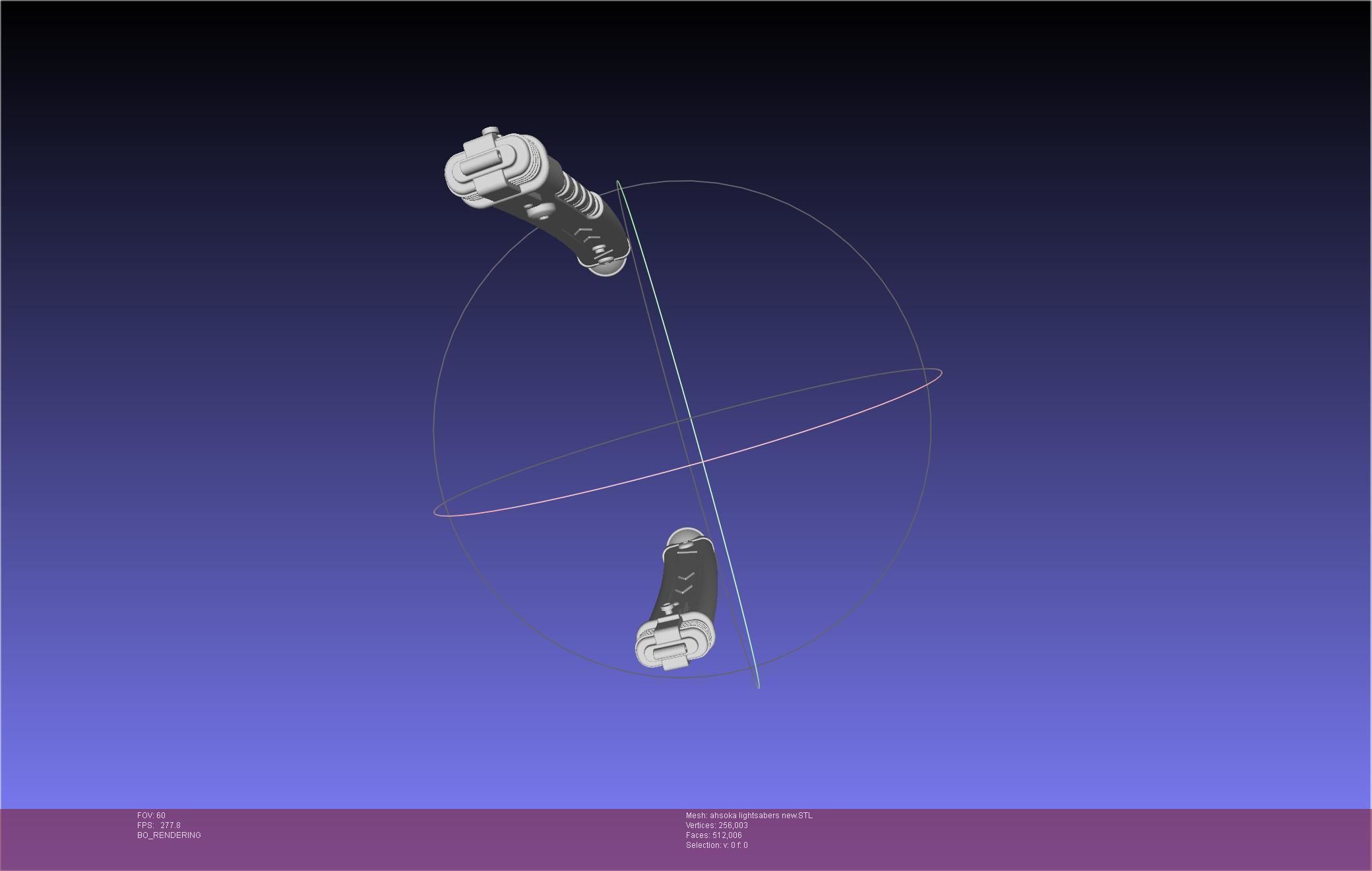 Star Wars Ahsoka Tano New Lightsabers 3D print model_20