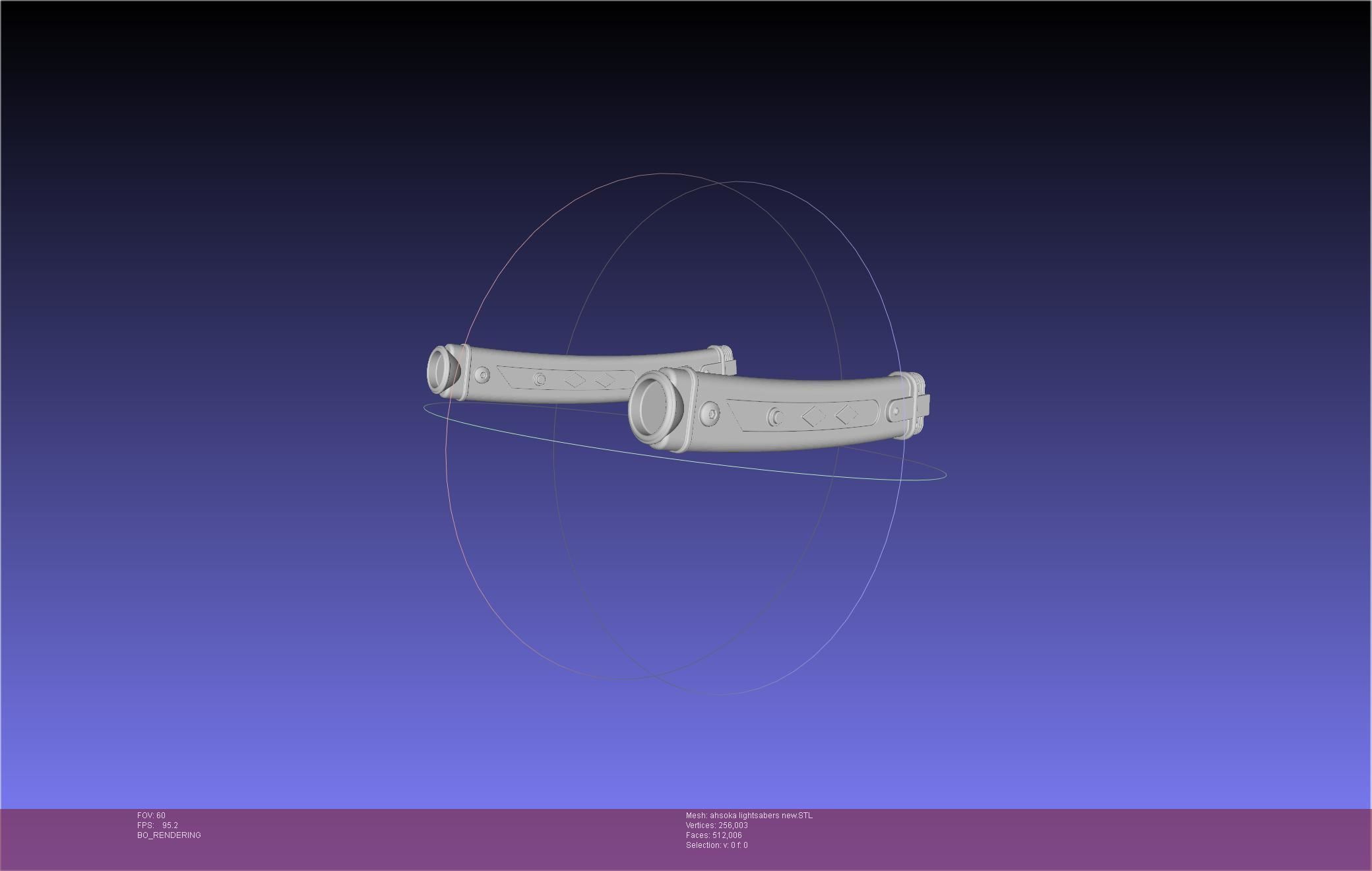 Star Wars Ahsoka Tano New Lightsabers 3D print model_16