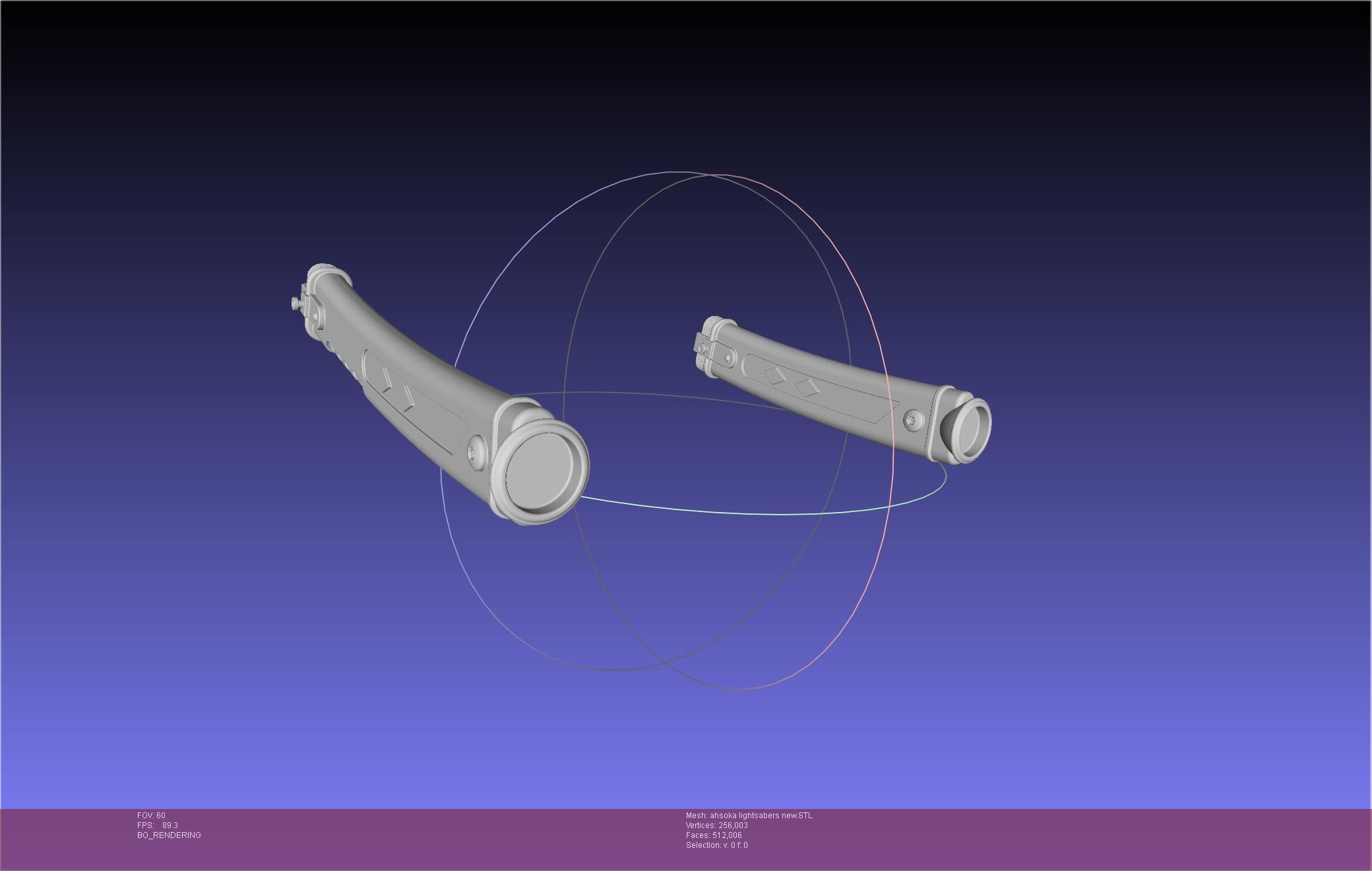 Star Wars Ahsoka Tano New Lightsabers 3D print model_6