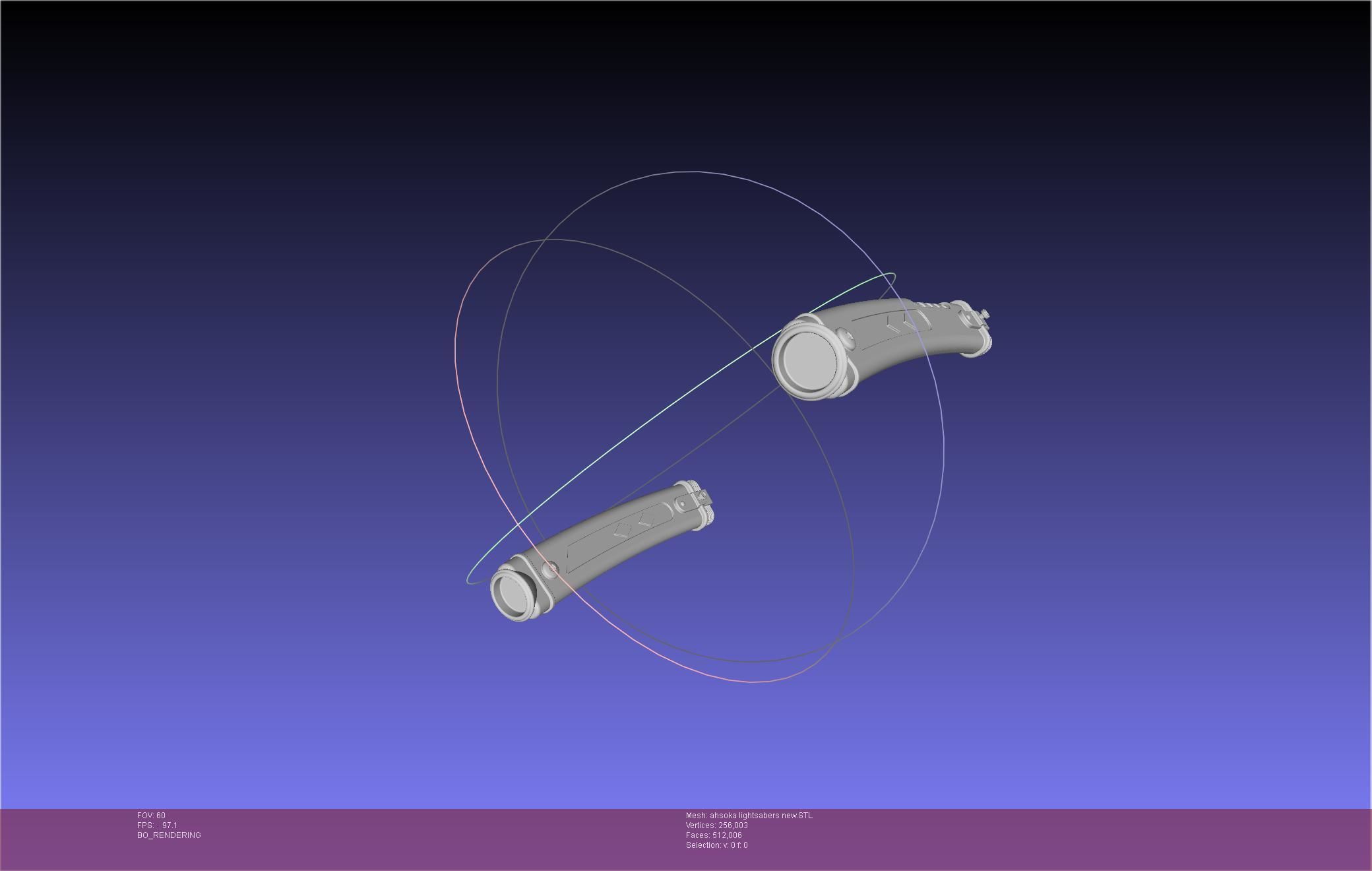 Star Wars Ahsoka Tano New Lightsabers 3D print model_36