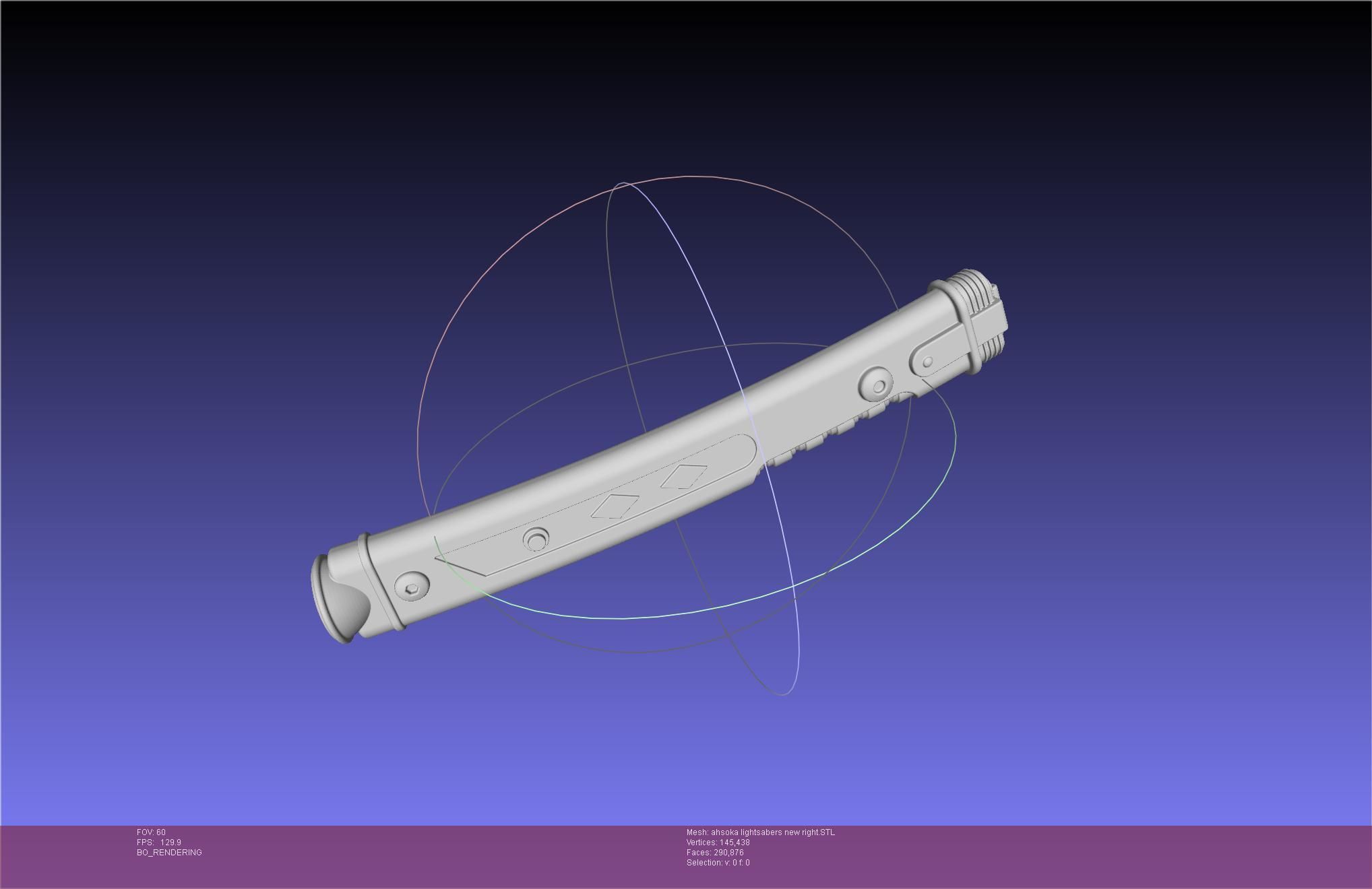 Star Wars Ahsoka Tano New Lightsabers 3D print model_119